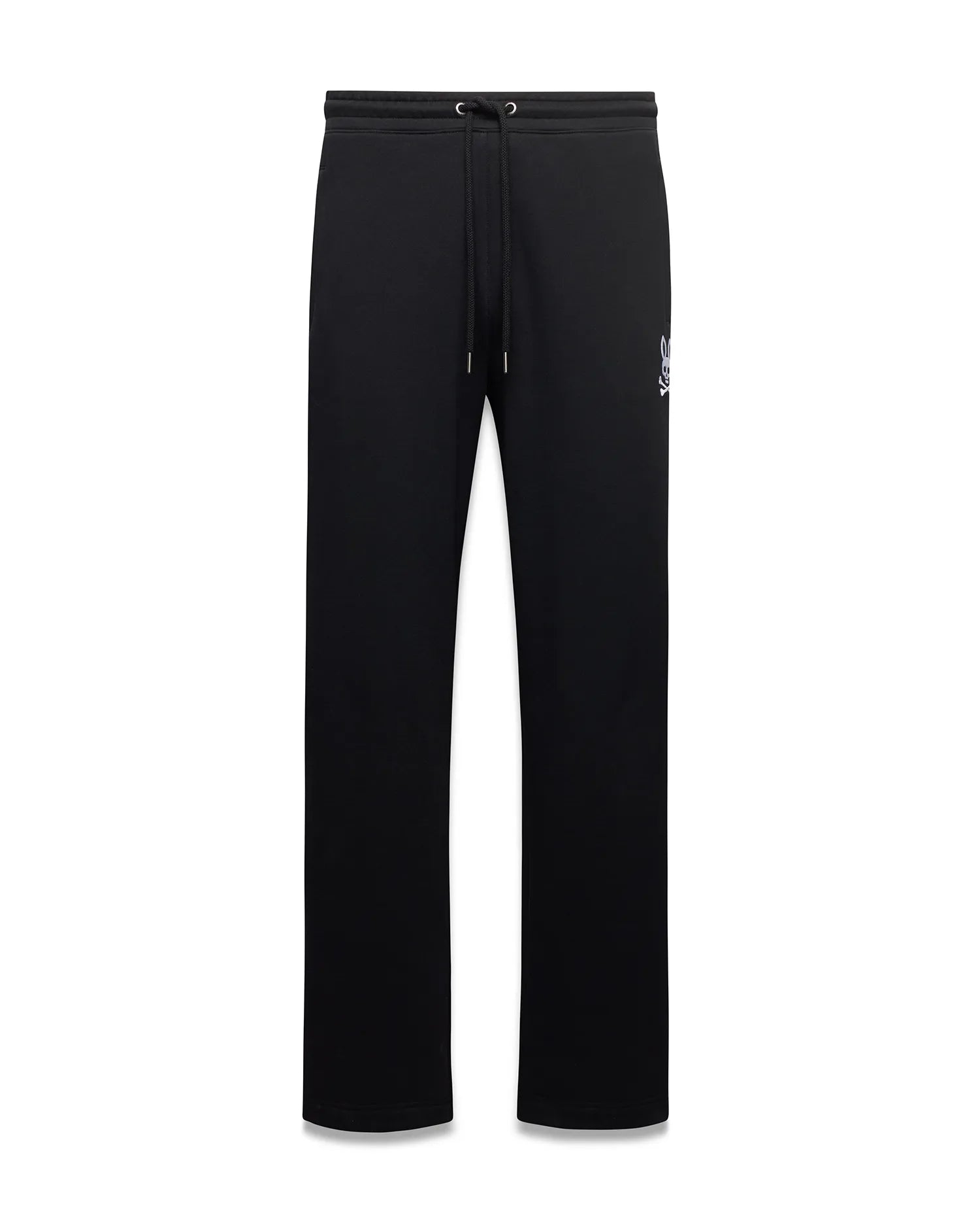 Psycho Bunny Big & Tall BIG & TALL HAIDEN FLEECE SWEATPANTS - BB0800009 pantaloni felpa neri taglie forti