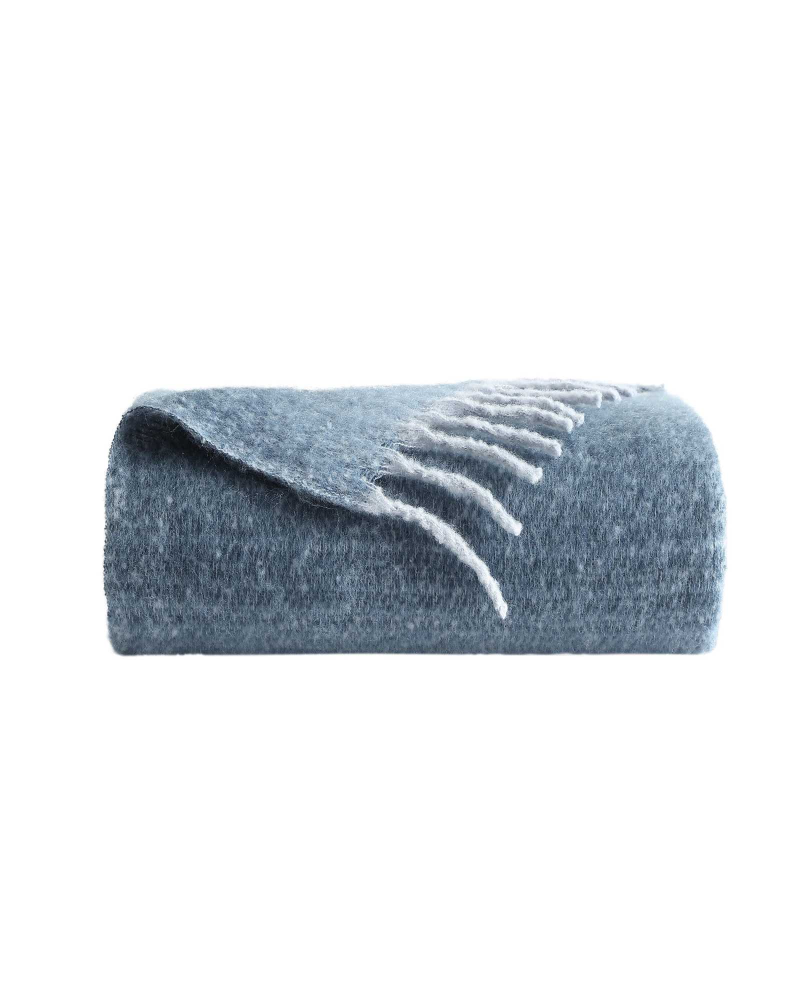 Kenneth Cole Reaction Home & Bedding Urban Ombre coperta blu 50 x 70 poliestere