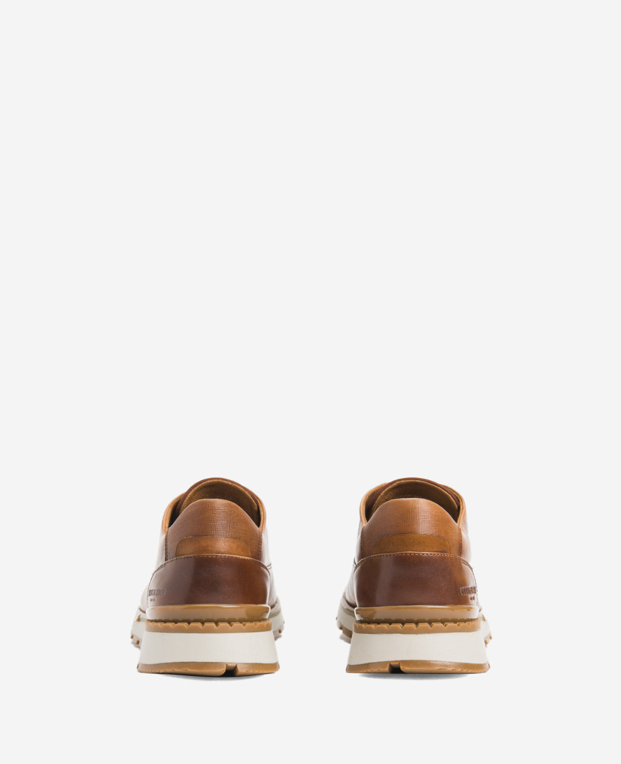 Kenneth Cole Reaction Shoes Kev Leather Lace-Up with TECHNI-COLE scarpe cognac