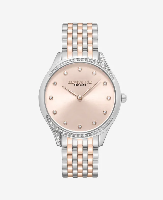 Kenneth Cole Reaction Watches Classic Bracelet Watch orologio bicolore
