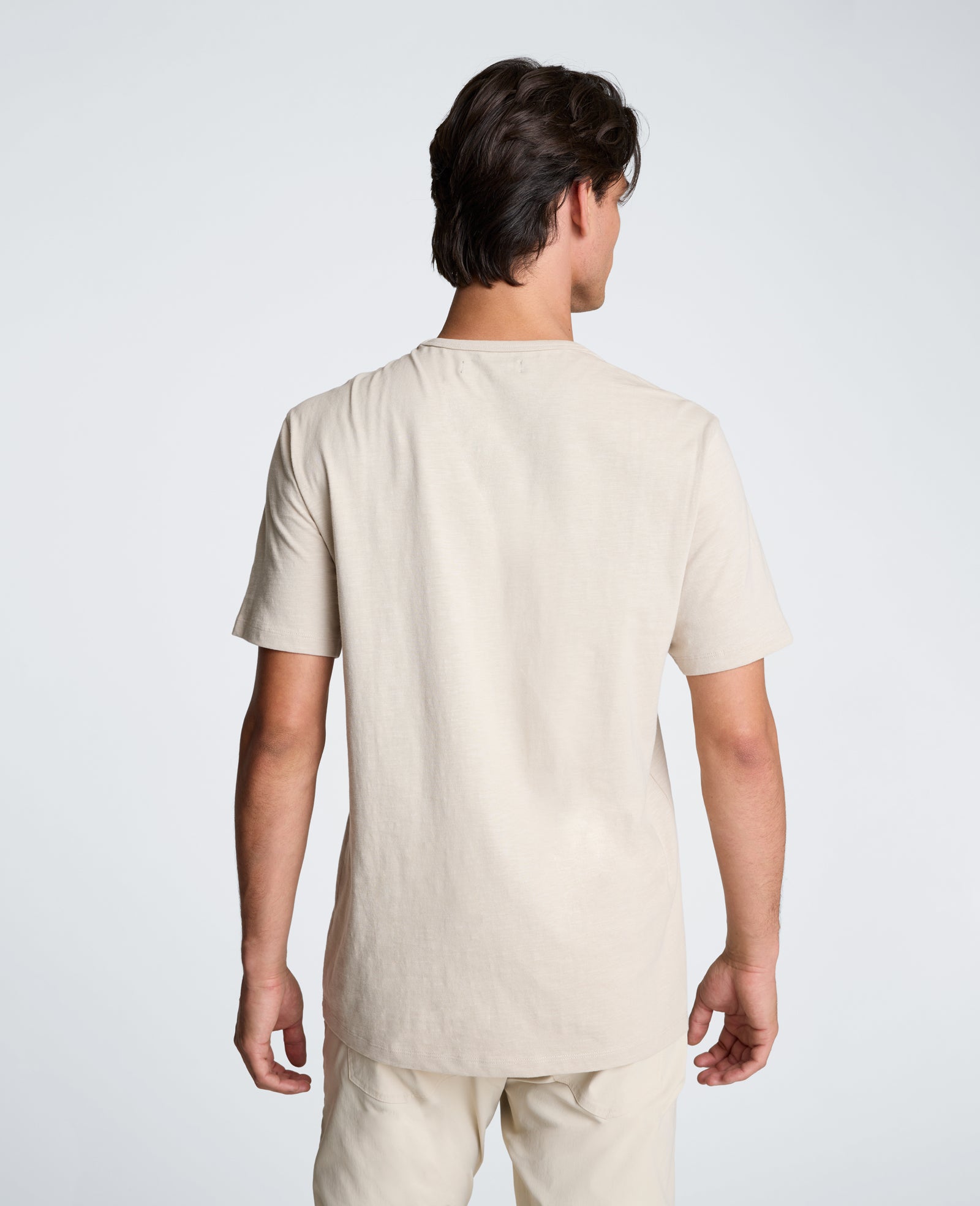 Kenneth Cole Reaction Clothing Texture Tee t-shirt avorio oversize
