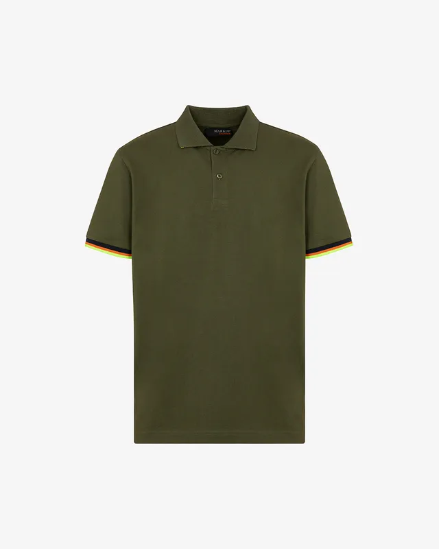 Markup Uomo Felpe & T-shirt Polo piquet stretch dettagli multicolor