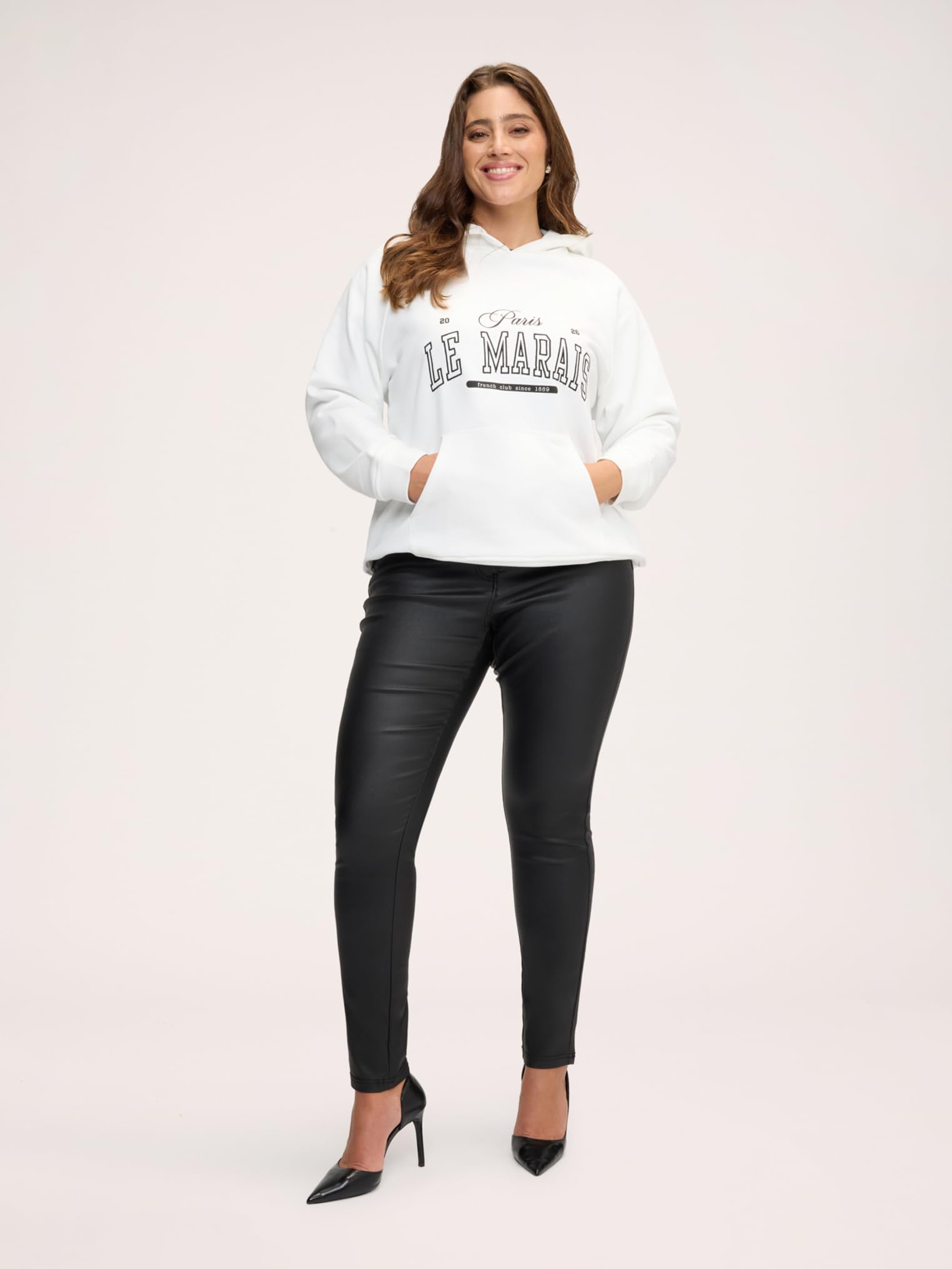 Fiorella Rubino Maglie e felpe Felpa con Cappuccio felpa XS Plus over