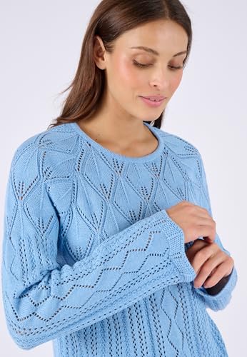 Damart Prêt-à-porter maglia traforata donna 50-52 cotone