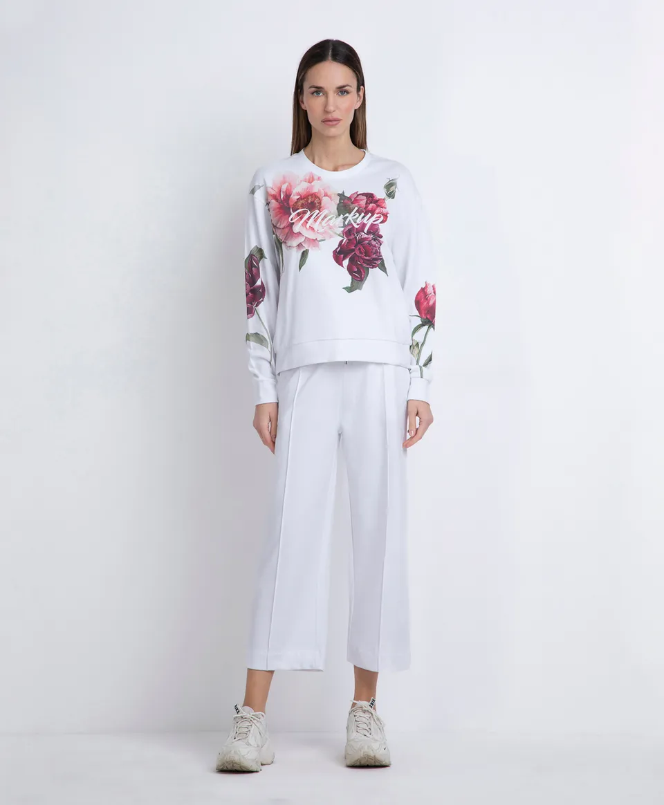 Markup Donna T-Shirt & Felpe Felpa logo stampata