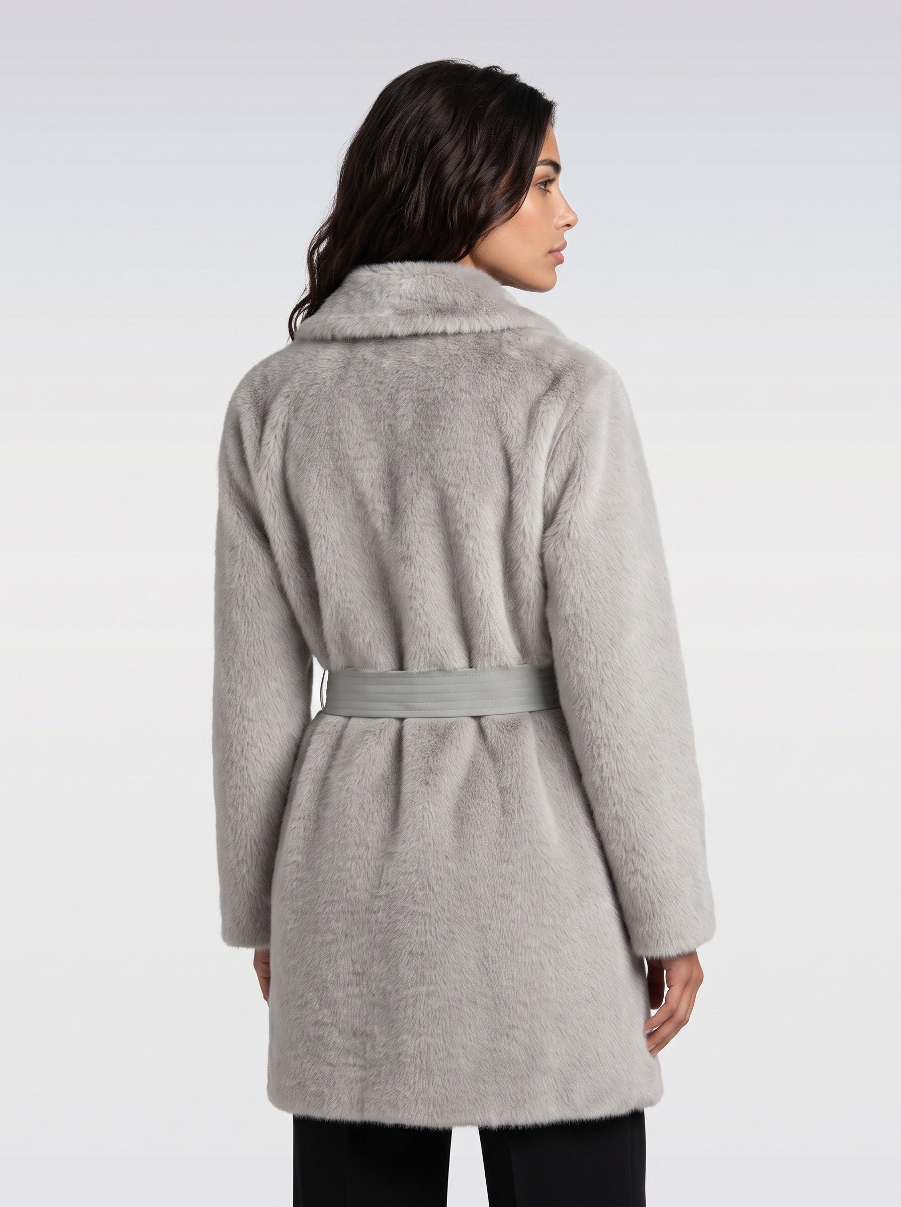 Markup Donna Giacche & Giubbotti Giubbino lungo pelliccia sintetica