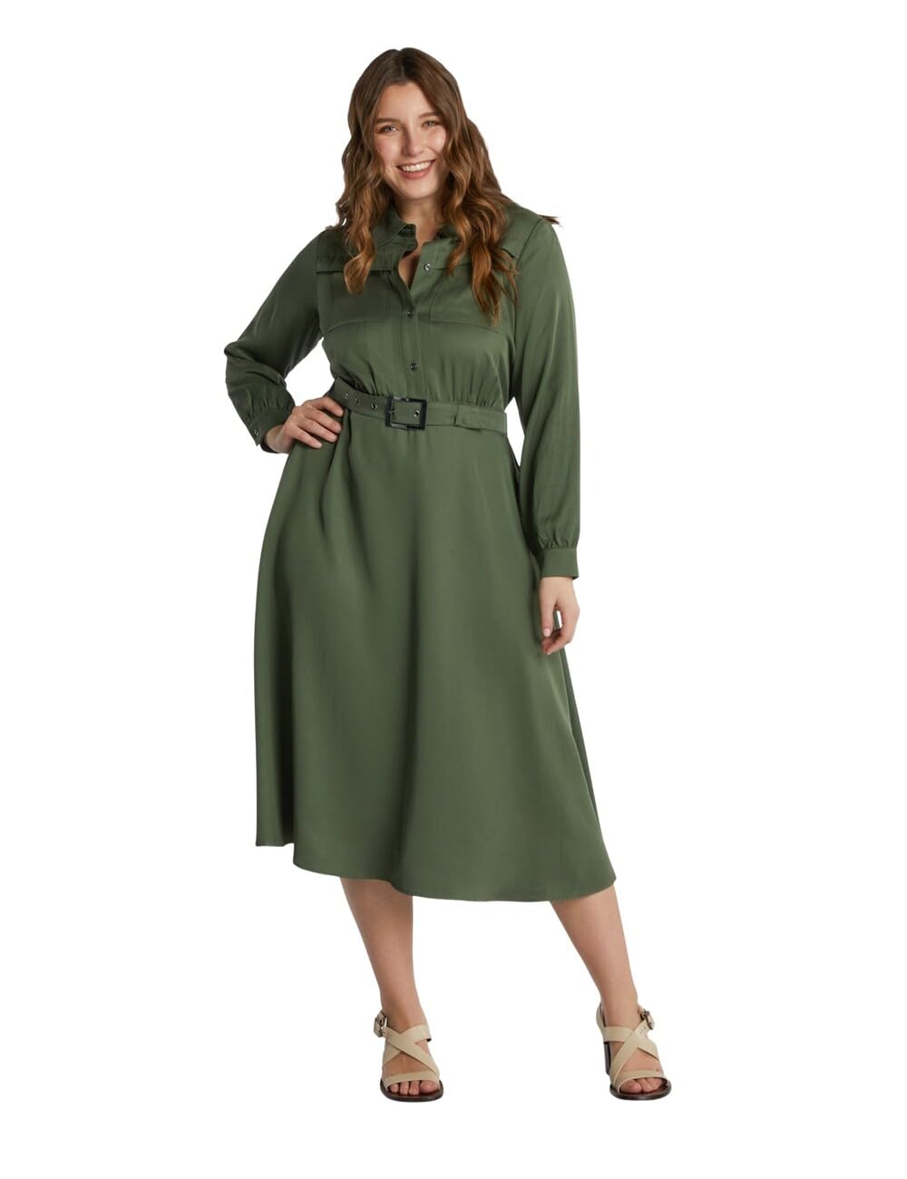 Fiorella Rubino Vestiti vestito con fibre in TENCEL taglia 52 Plus