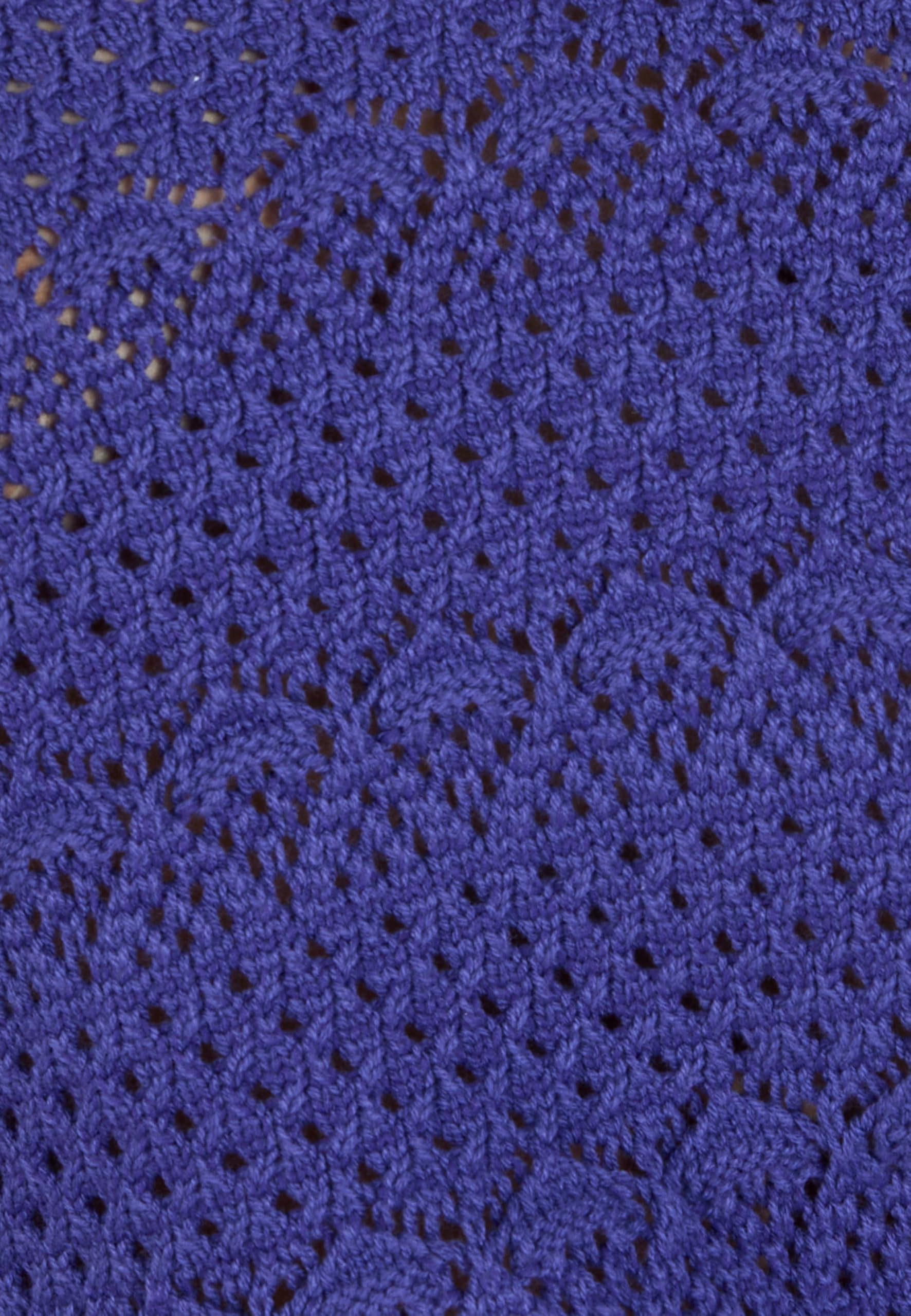 Damart Prêt-à-porter Maglione collo a polo traforato 38-40 cotone