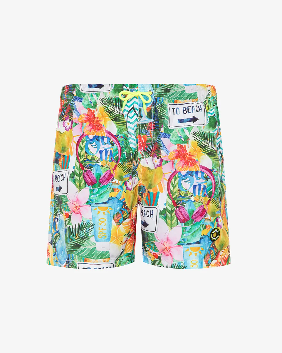 Markup Uomo Costumi Bermuda mare holiday