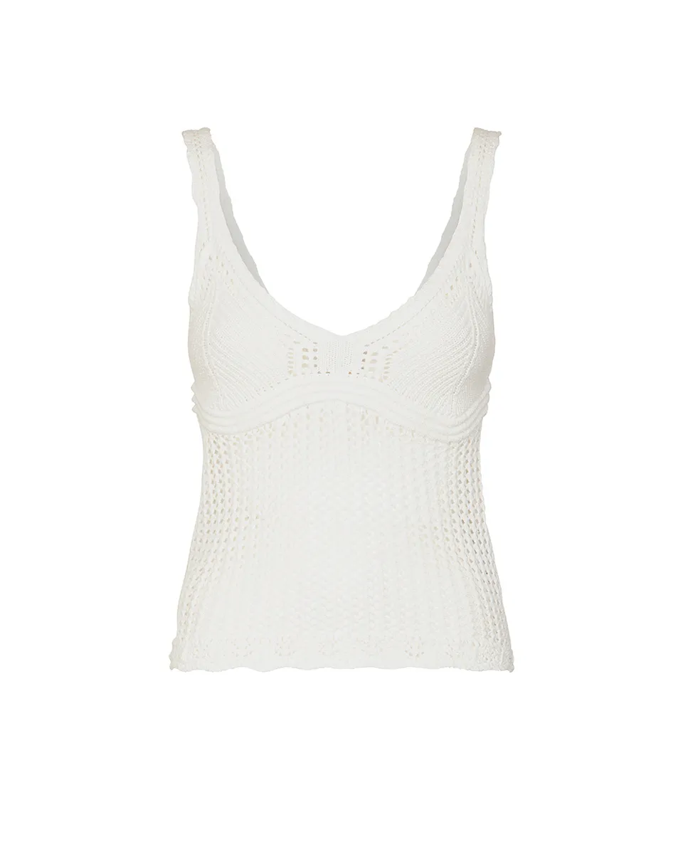 Markup Donna Camicie & Bluse Top crochet scollo V