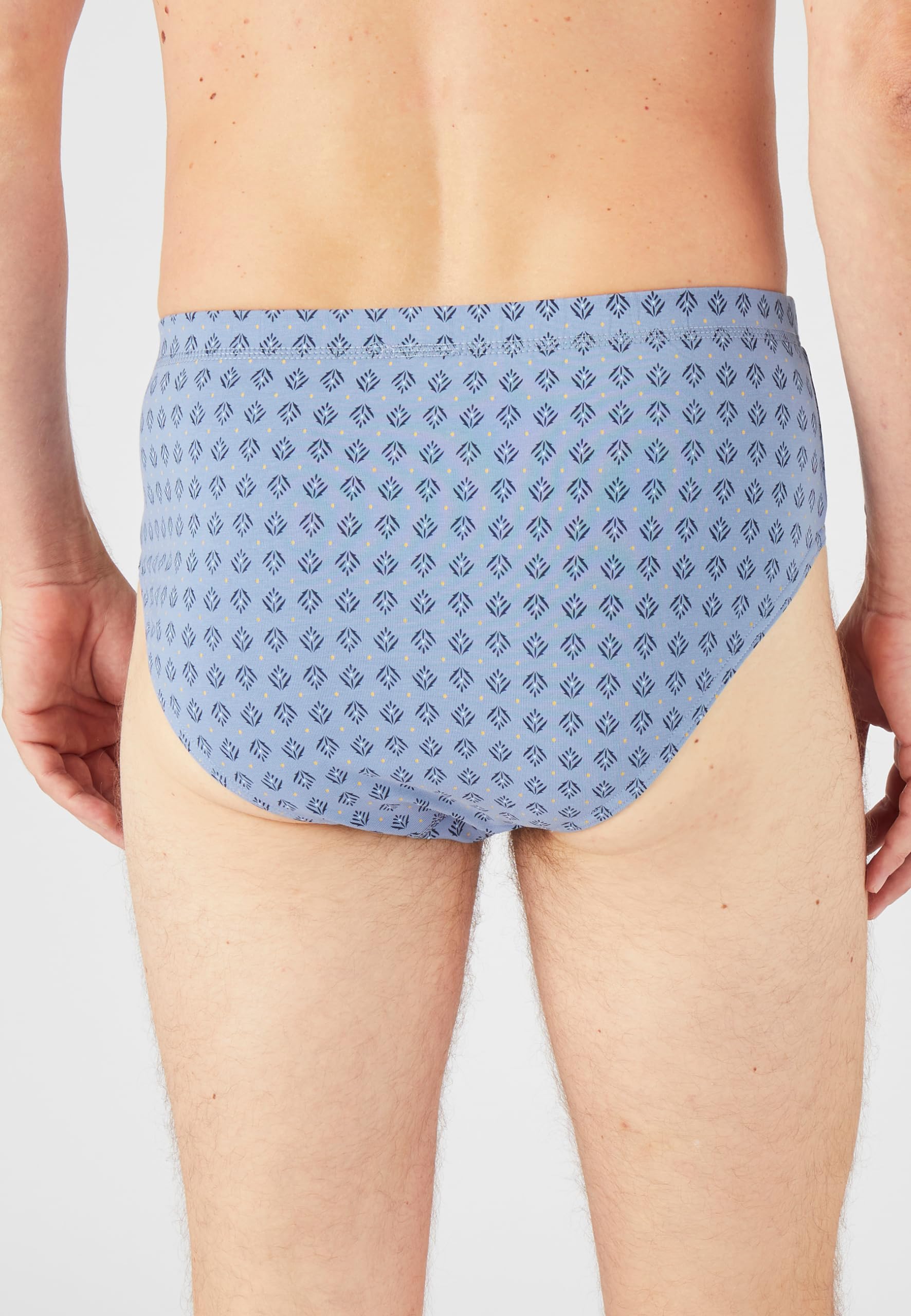 Damart Biancheria intima Set di 4 slip da uomo blu grafico S