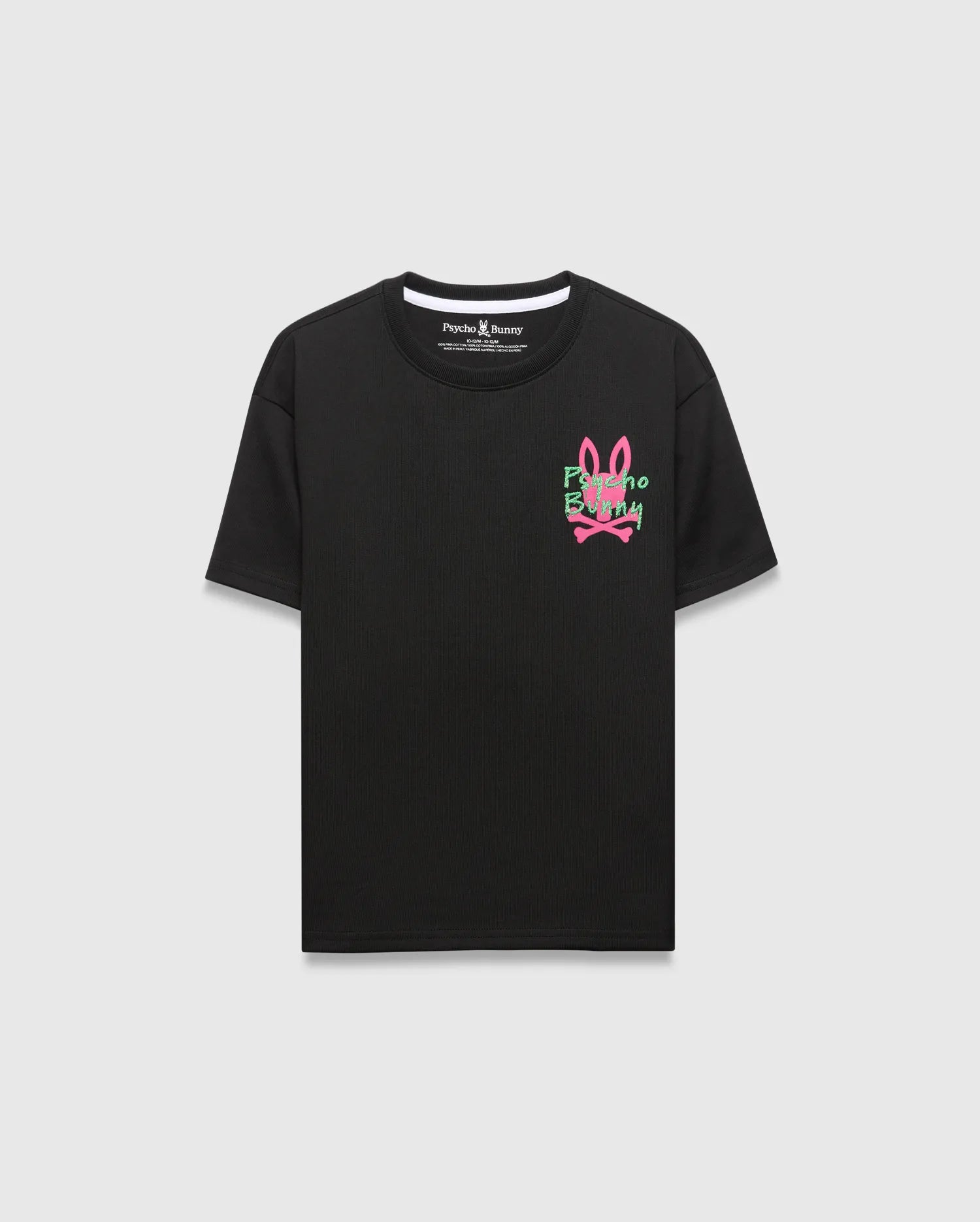Psycho Bunny Duncan Oversized Tee T-shirt nera 2T