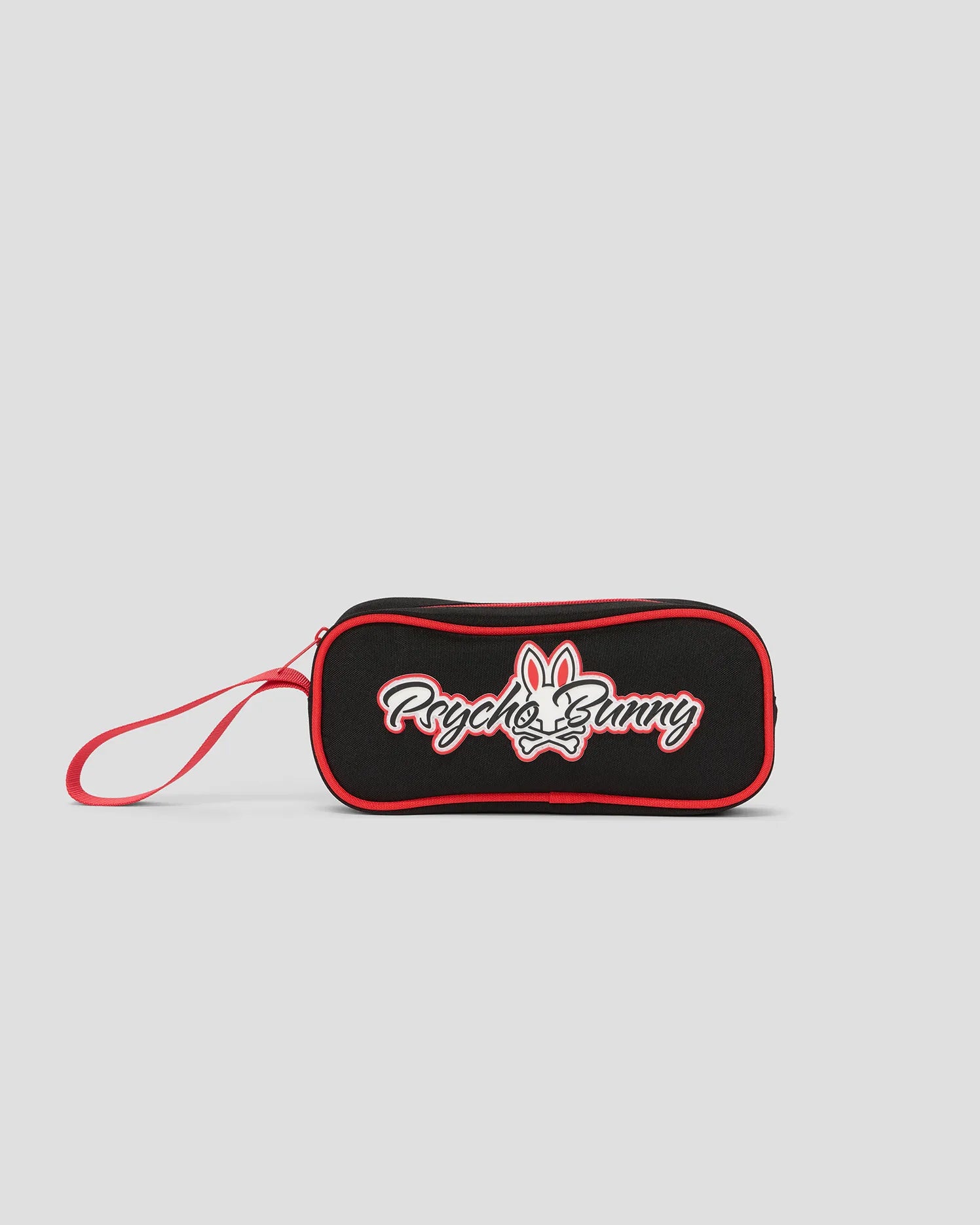 Psycho Bunny Kids Accessories Pal Pencil Case astuccio nero