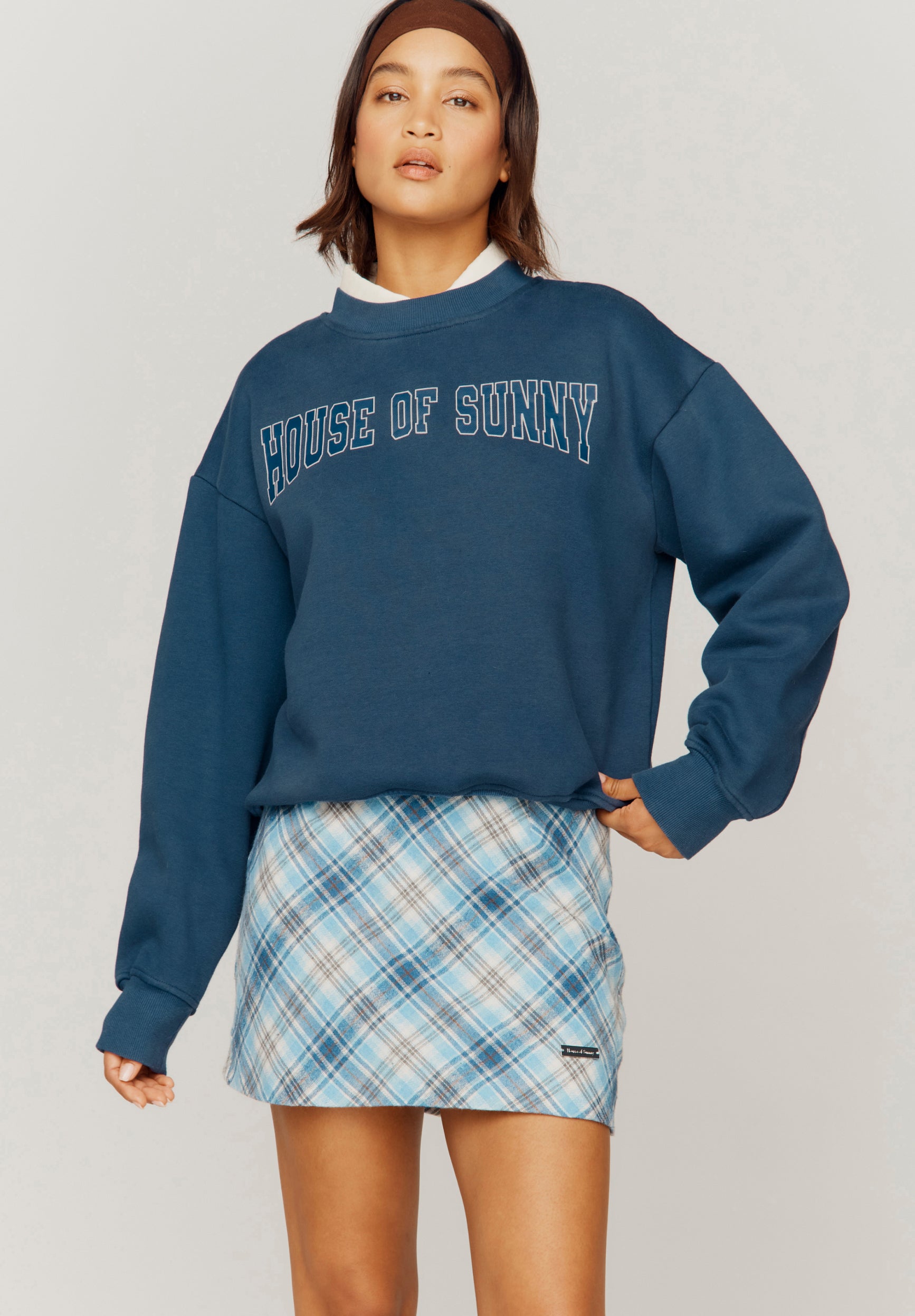House Of Sunny Womens Tops THE FAMILY CREW felpa XS cotone biologico