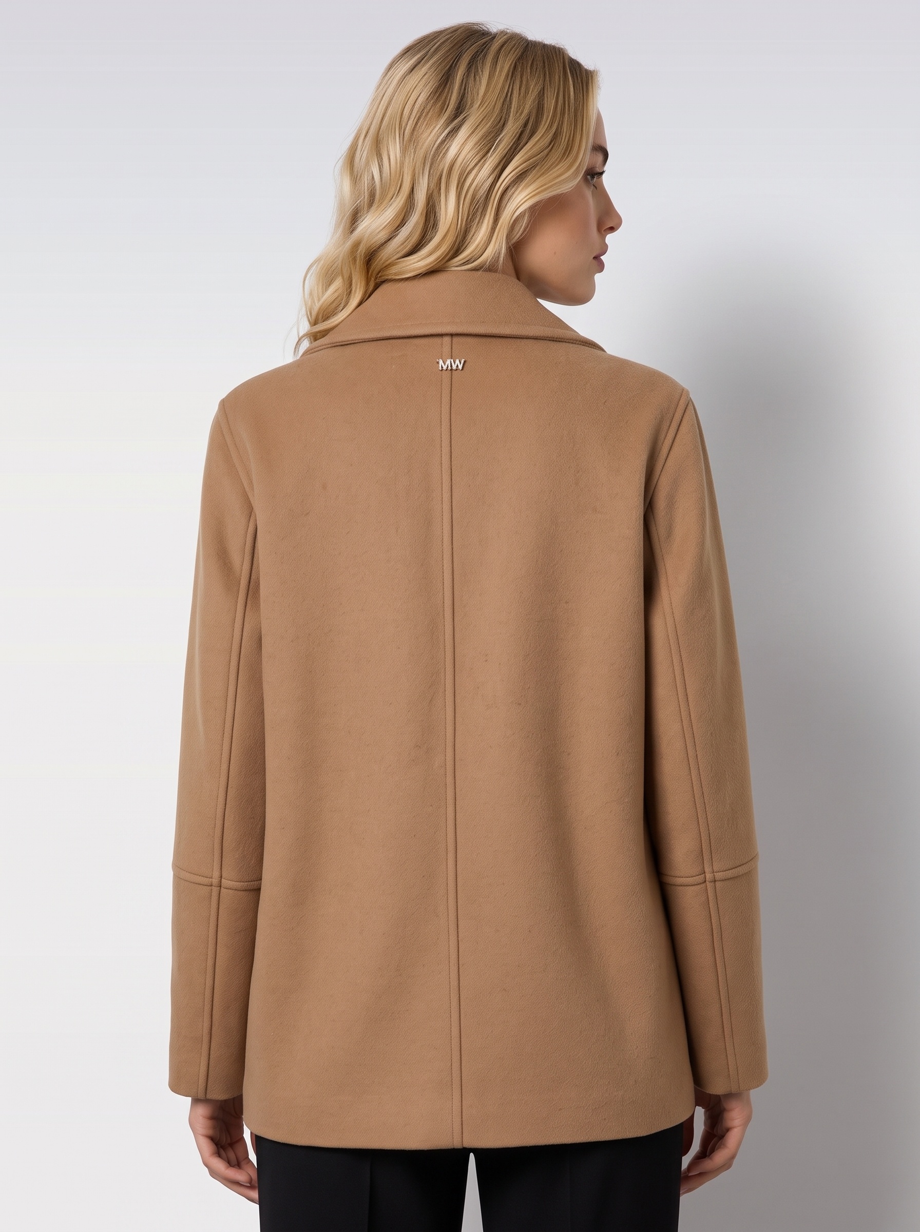 Markup Donna Cappotti Cappotto corto doppiopetto