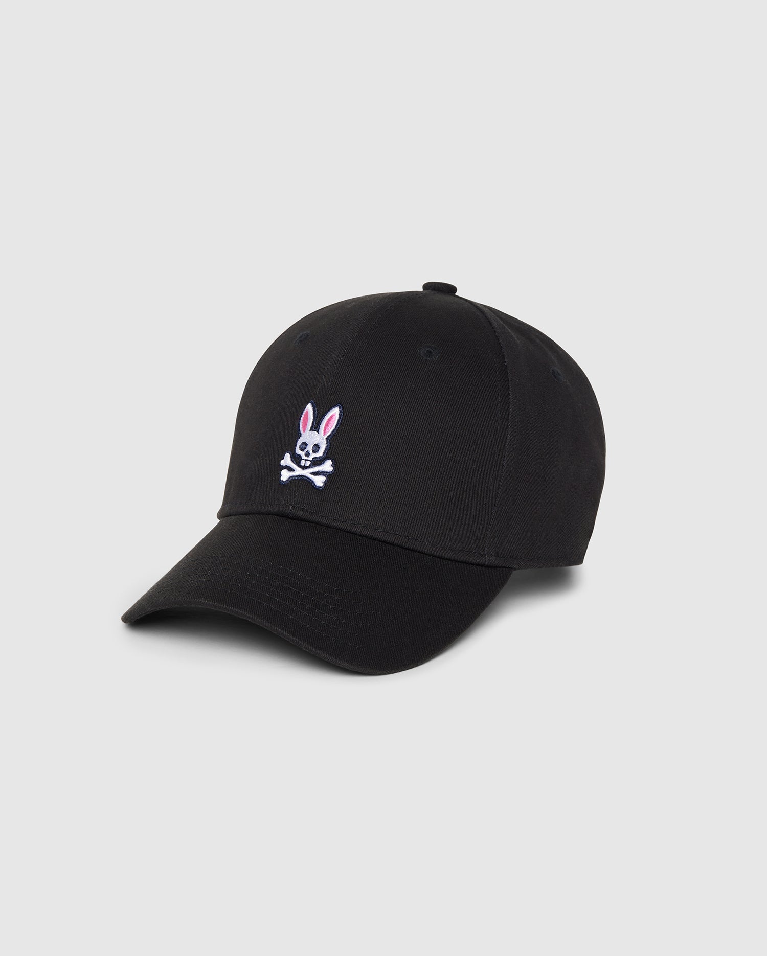 Psycho Bunny Accessories B6A816A1HT cappellino baseball nero cotone