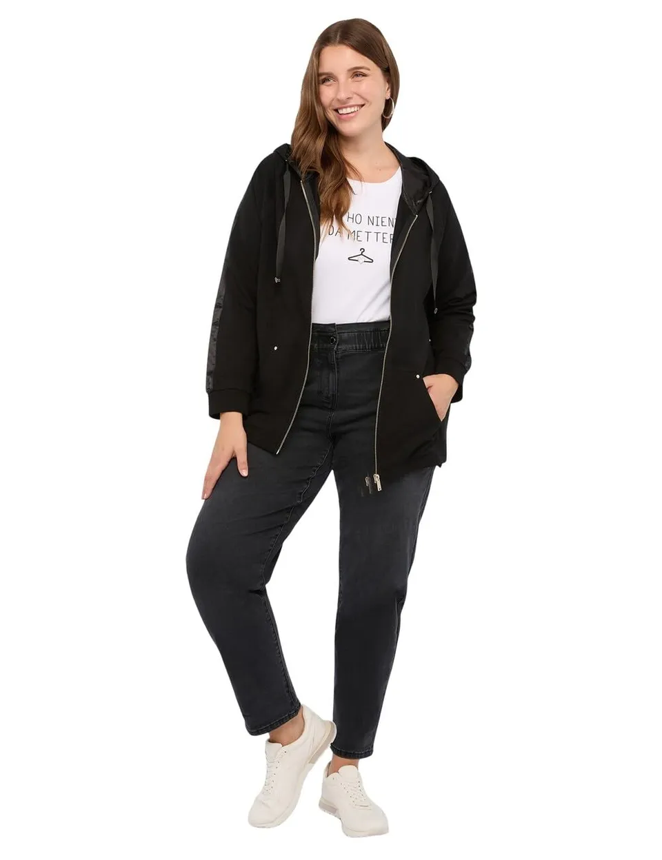 Fiorella Rubino Jeans Jeans Balloon Lavaggio Nero