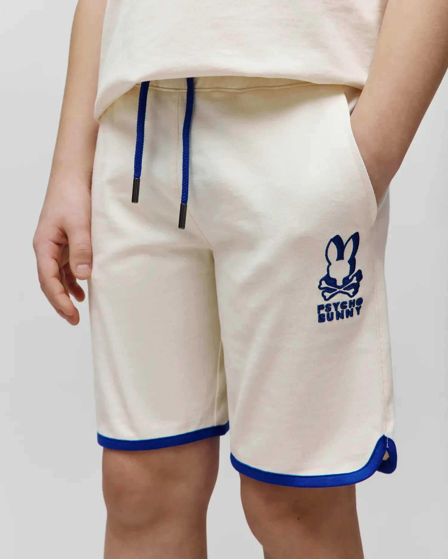 Psycho Bunny Kids Bottoms Toby Short 3 1/2"–7 1/4" KB0900025 Shorts bianchi cotone