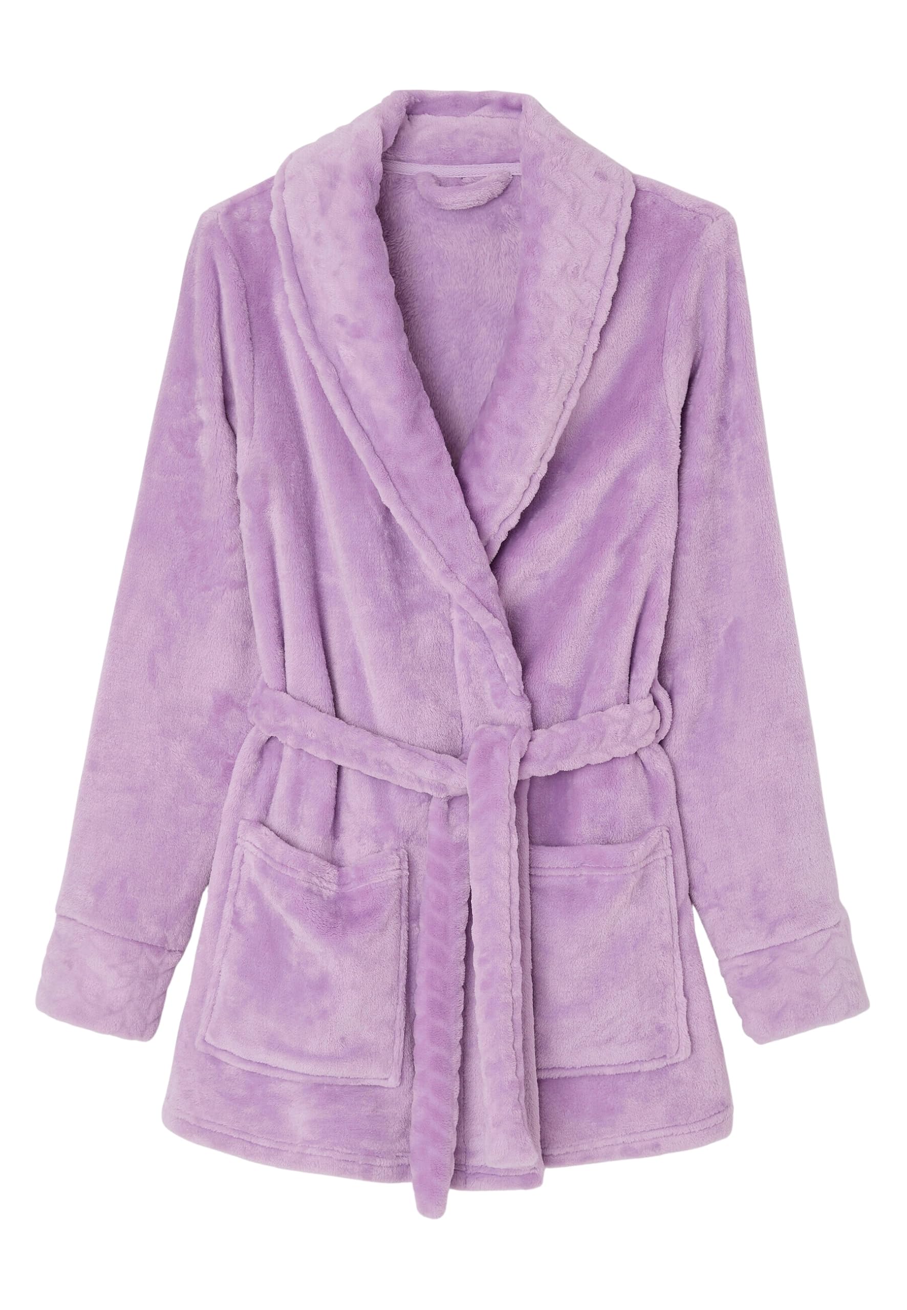 Damart Homewear vestaglia Thermolactyl corta donna viola malva XS