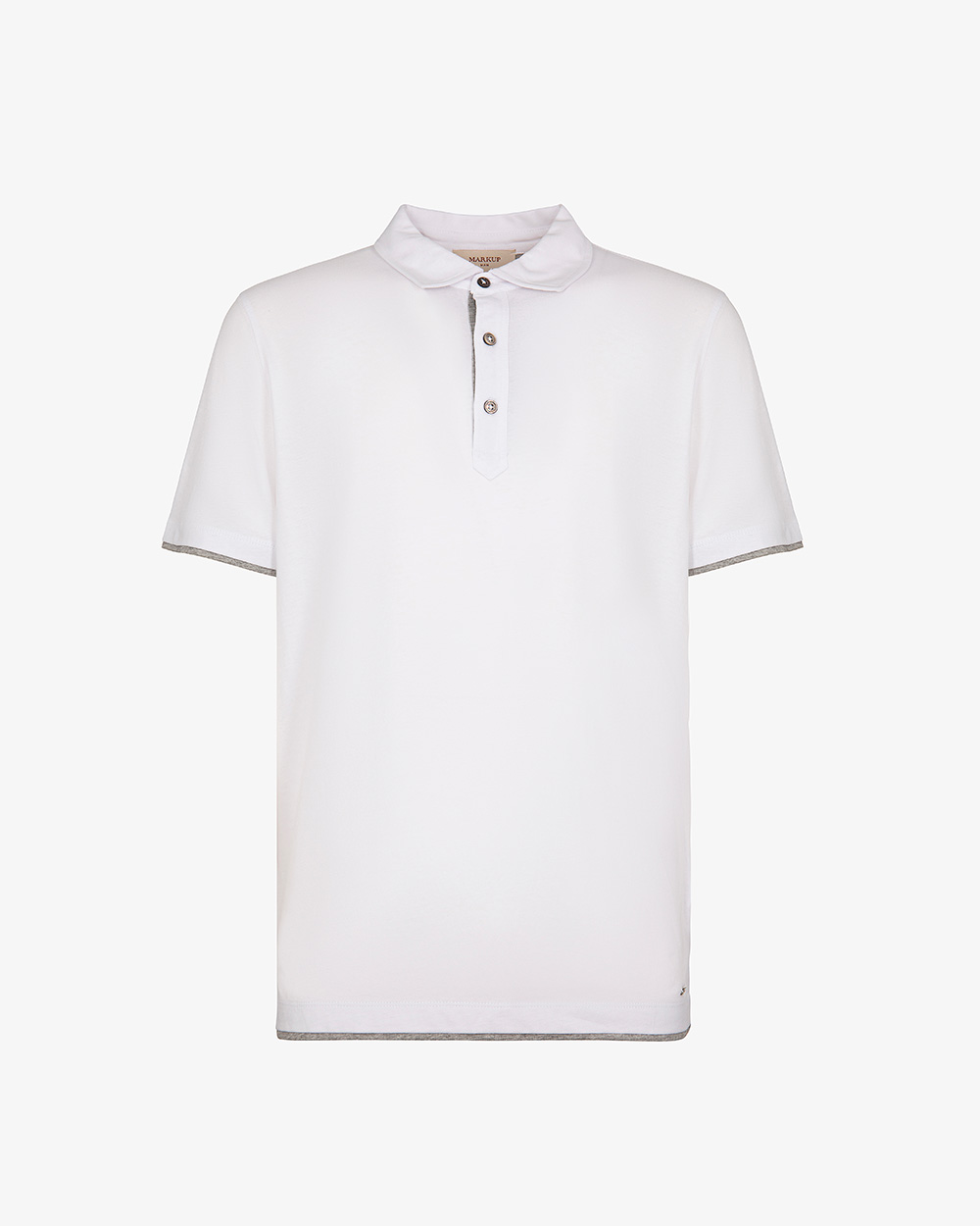 Markup Uomo Felpe & T-shirt Polo jersey con contrasti uomo