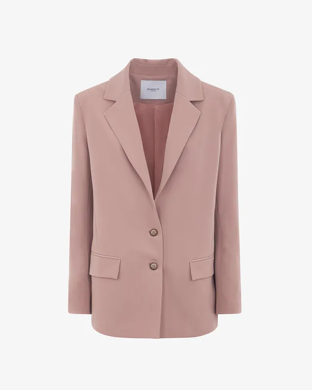 Markup Donna Tailleur & Blazer Blazer over in tessuto bielastico blazer
