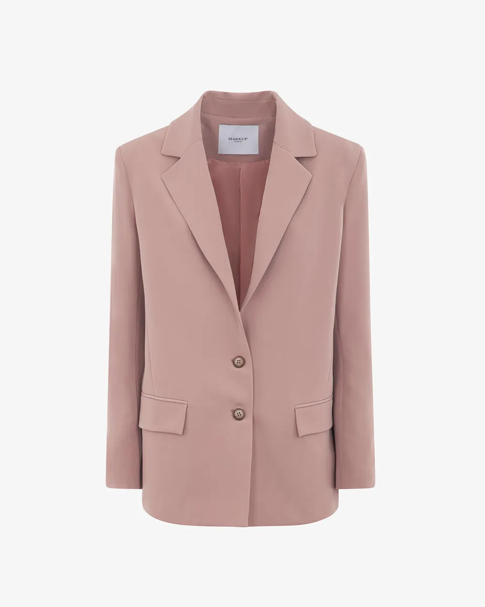Markup Donna Tailleur & Blazer Blazer over in tessuto bielastico blazer