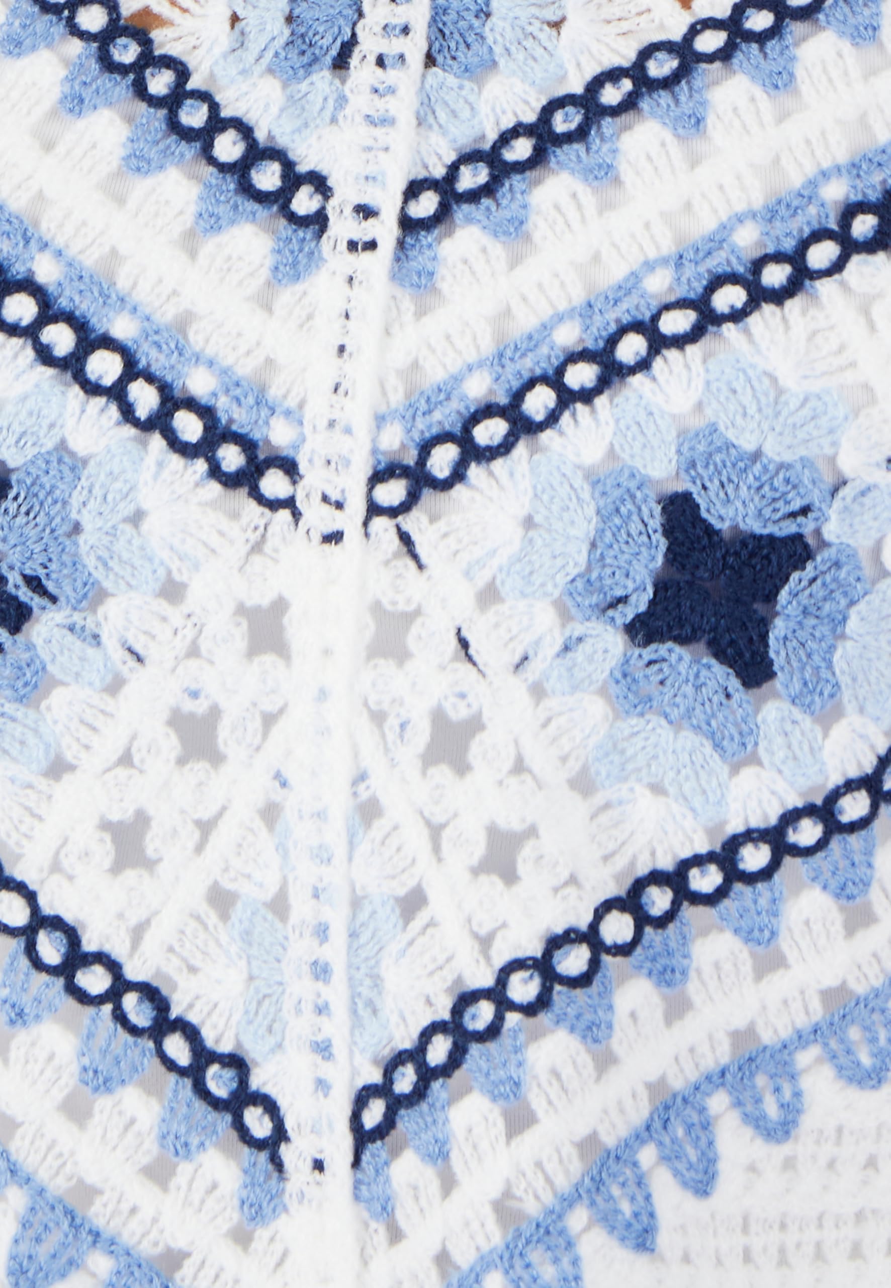 Damart Prêt-à-porter Maglione in maglia crochet colorato
