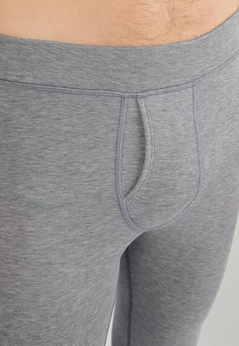 Damart Thermolactyl Sensitive Mutande lunghe aperte uomo S grigio melange termiche