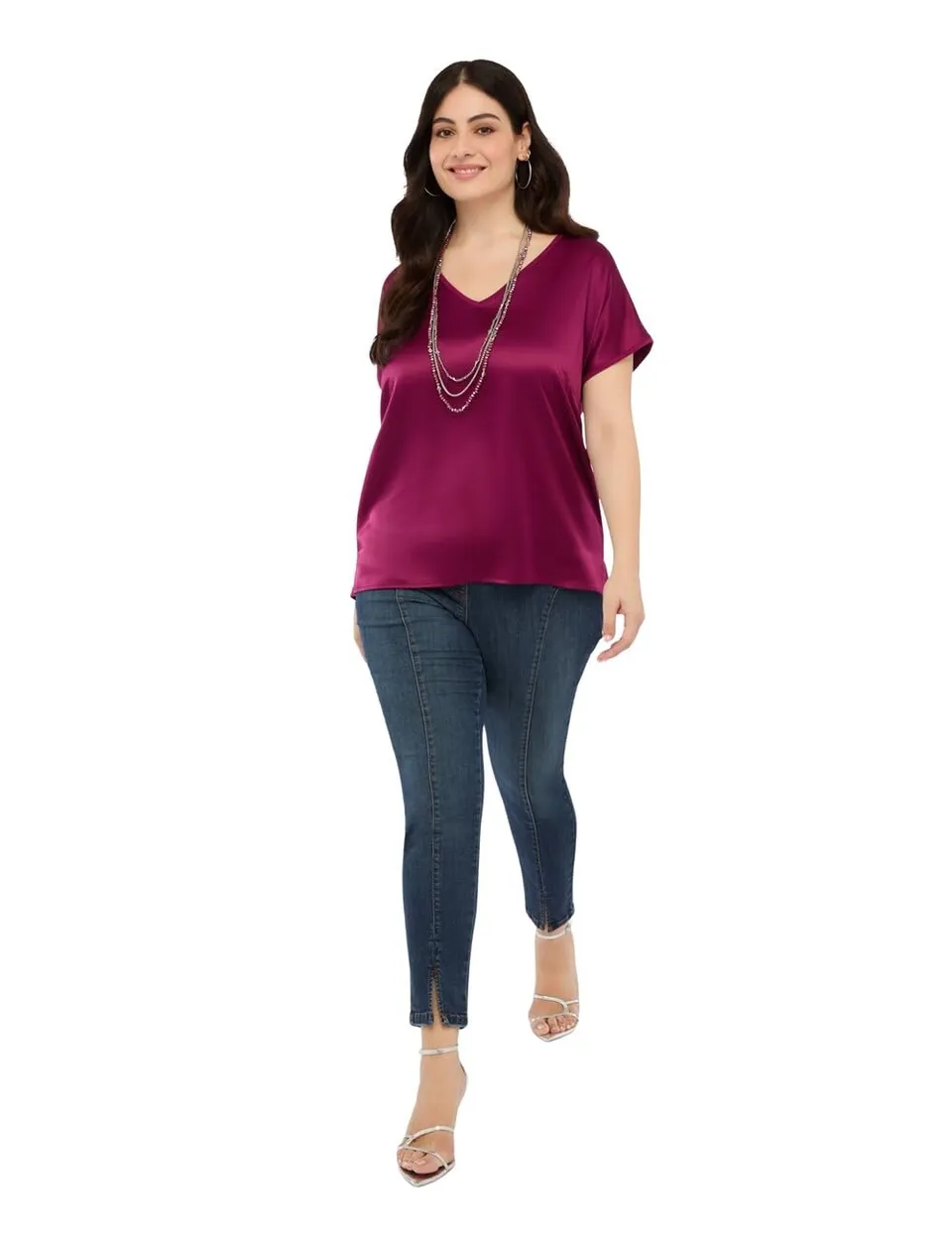 Fiorella Rubino Jeans Jeggings 44 Plus e 48 Plus
