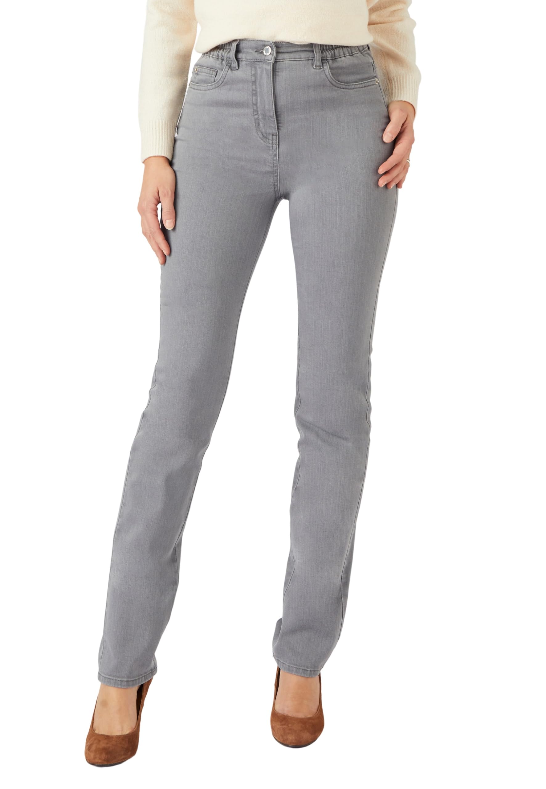 Damart Prêt-à-porter Jeans 5 Tasche 3 Stature jeans Blu Denim Medio 40