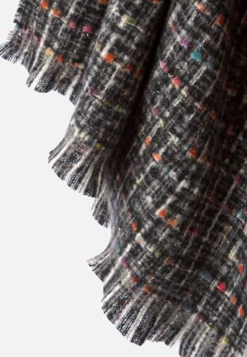 Damart Accessori Sciarpa effetto tweed grigio melange