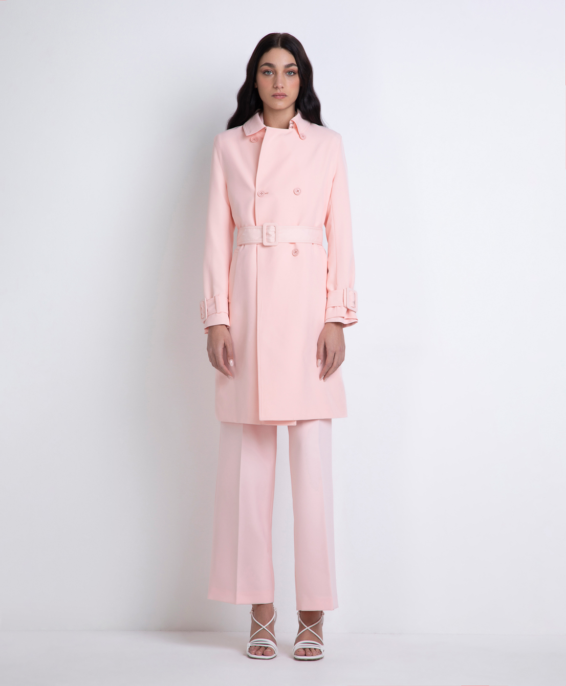 Markup Donna Giacche & Giubbotti Trench doppiopetto con cintura