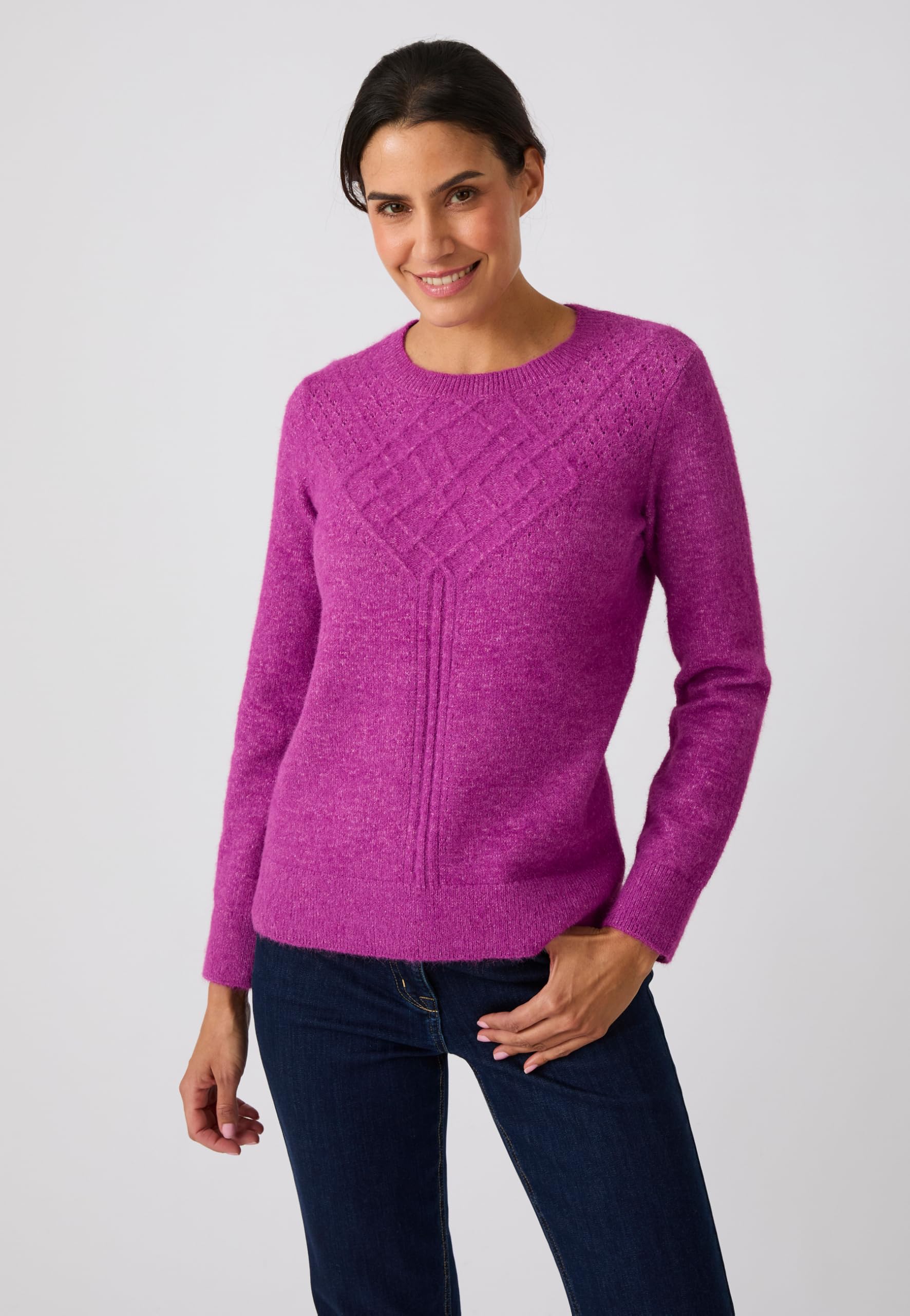 Damart Thermolactyl Maglione da donna azzurro caldo