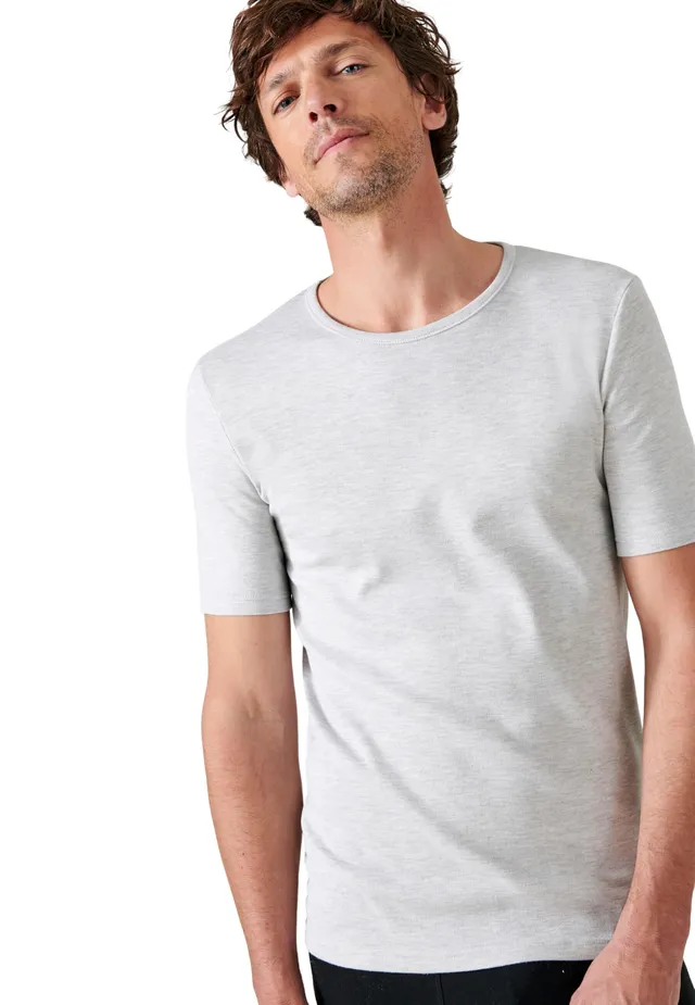 Damart Thermolactyl maglietta uomo collo rotondo grado 3 blu navy