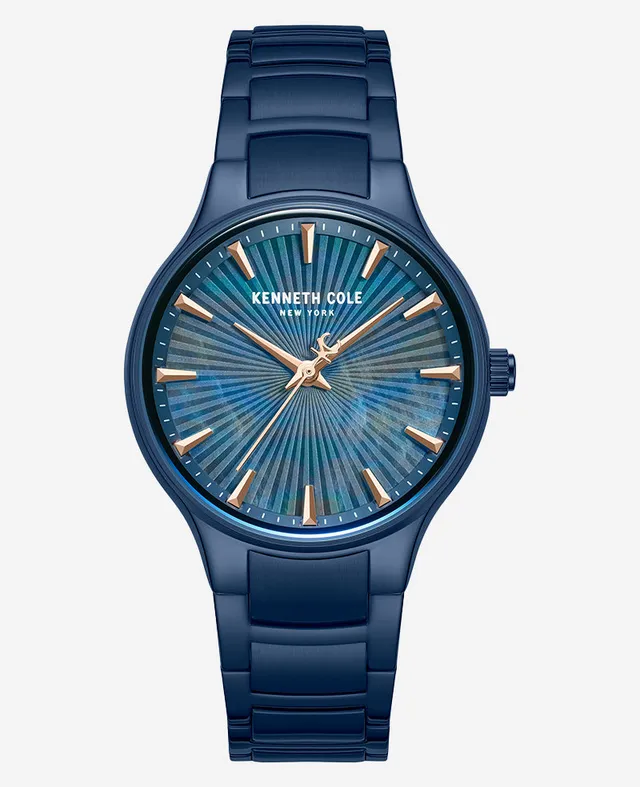 Kenneth Cole Reaction Watches Classic Matte Bracelet Watch orologio blu impermeabile