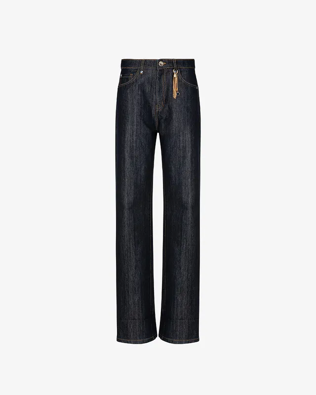 Markup Donna Jeans & Pantaloni Jeans wide leg scuro