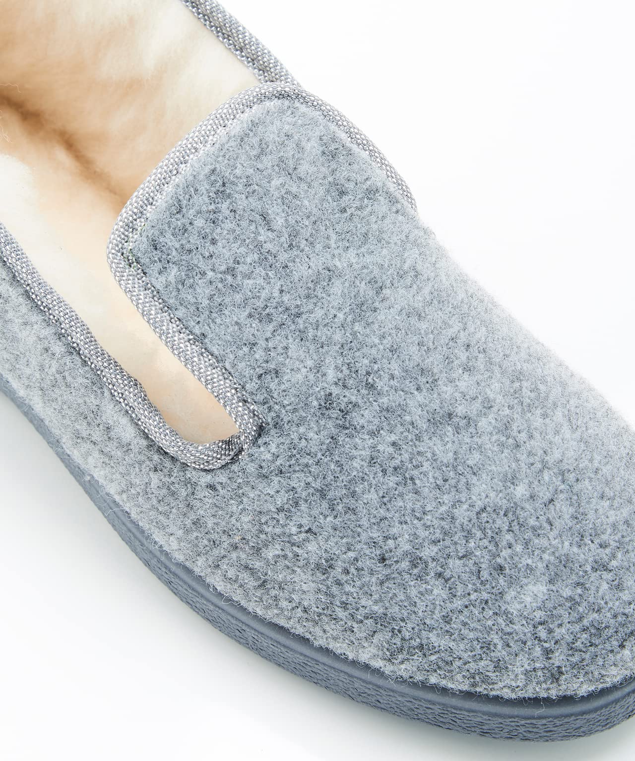 Damart Calzature pantofole Thermolactyl donna grigio melange 39