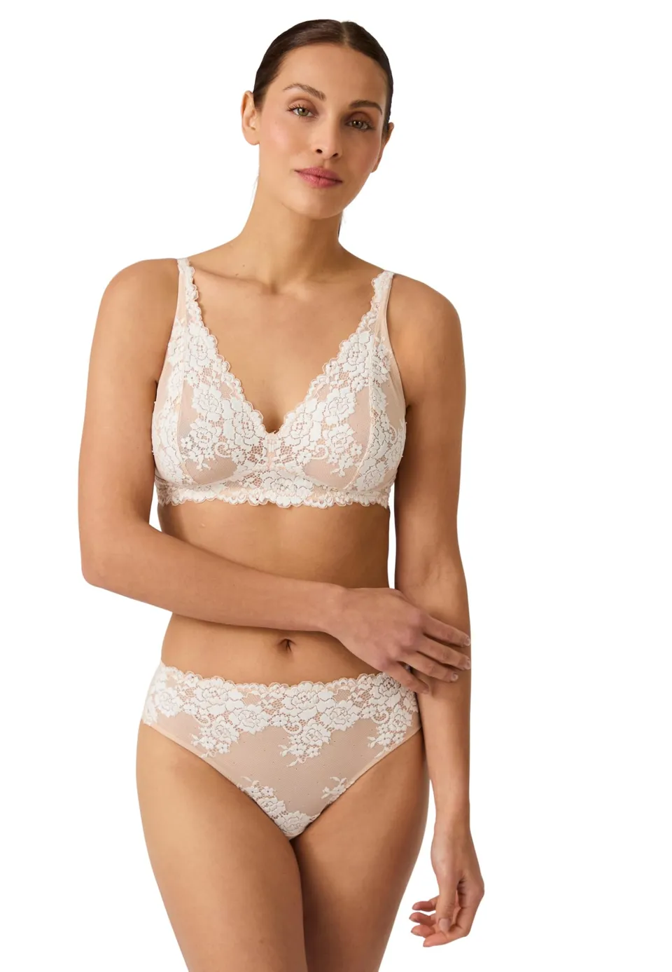 Damart Biancheria intima ROSA mutandine midi marrone ecru