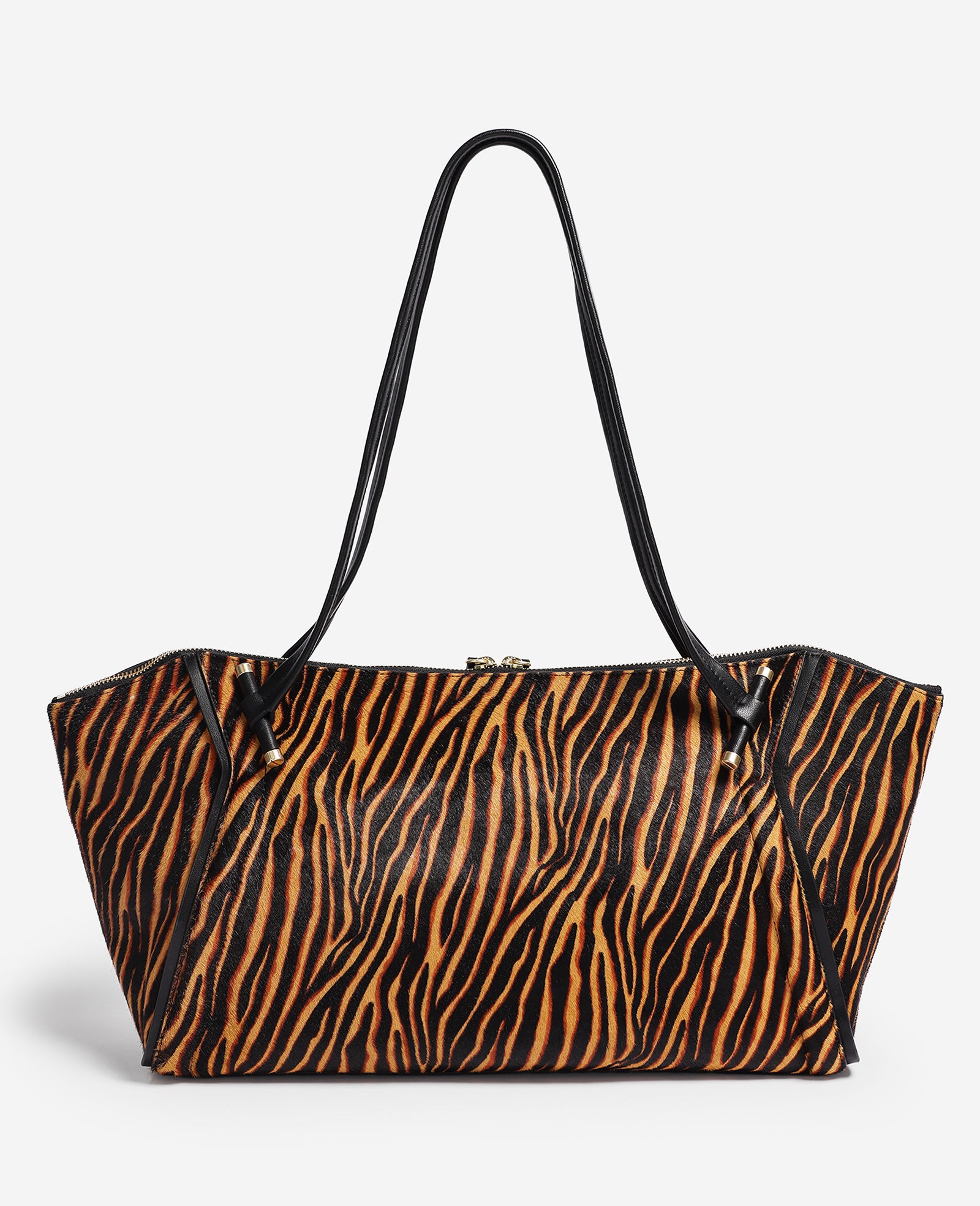 Kenneth Cole Reaction Bags Highline Ziger Print East West tote stampa tigre
