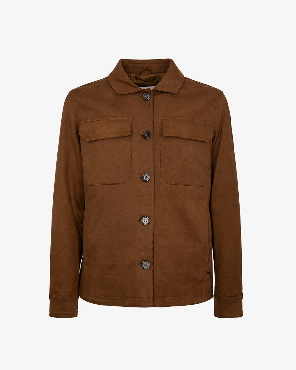Markup Uomo Giacche & Giubbotti Overshirt effetto camoscio uomo