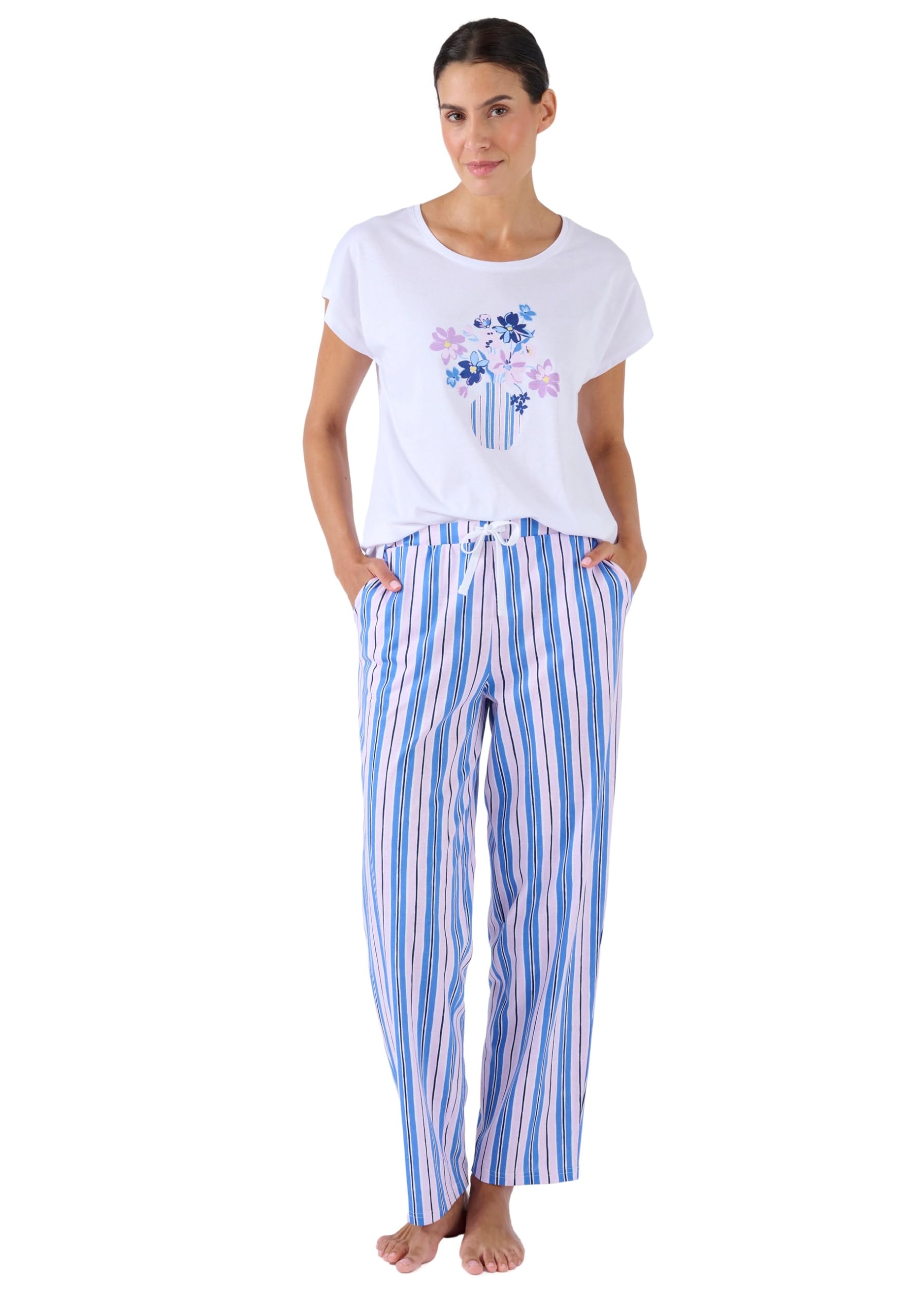 Damart Homewear Maglietta da donna Pigiama XS in cotone