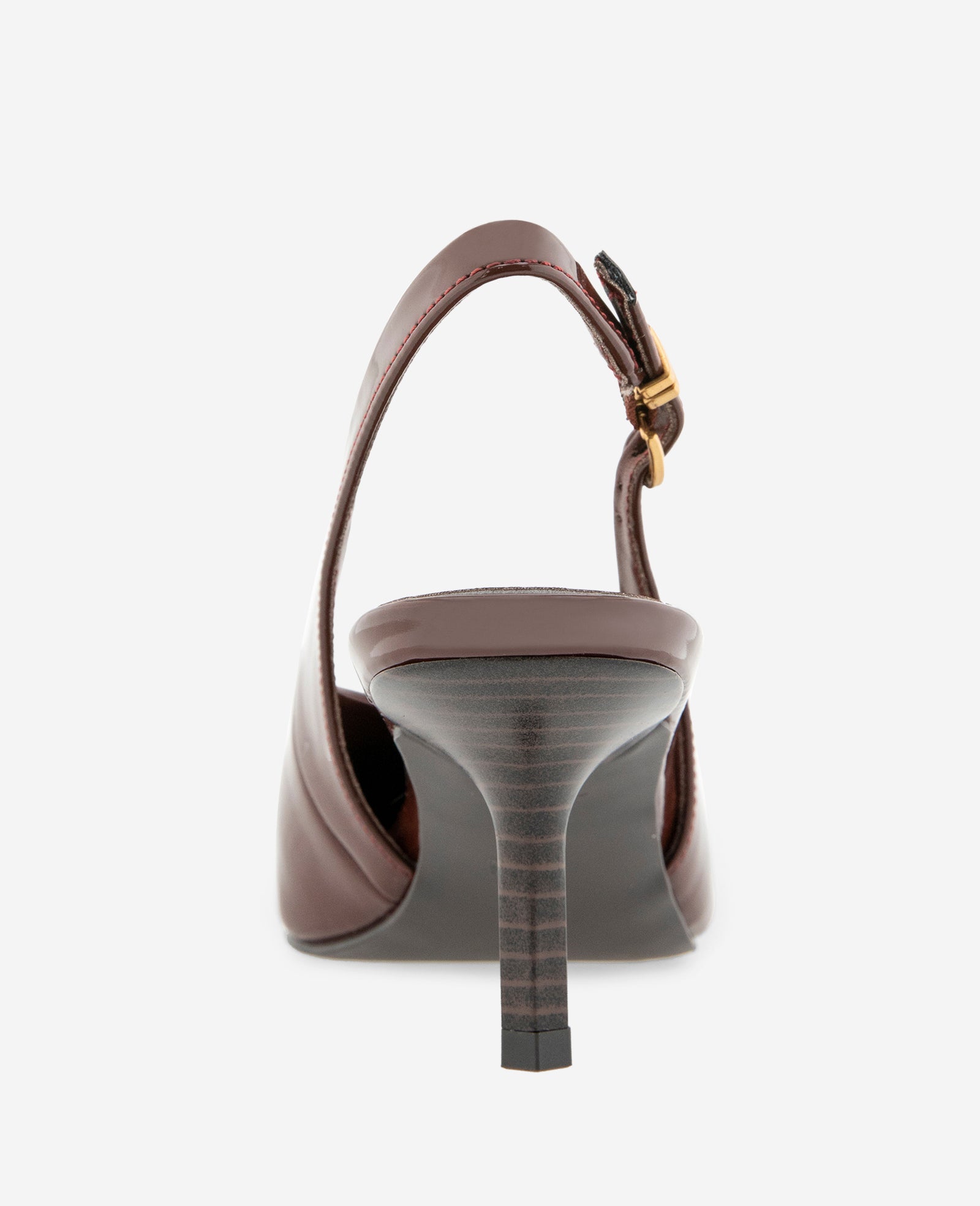 Kenneth Cole Reaction Shoes Ulysses Patent Slingback Heel décolleté hot coco patent fibbia