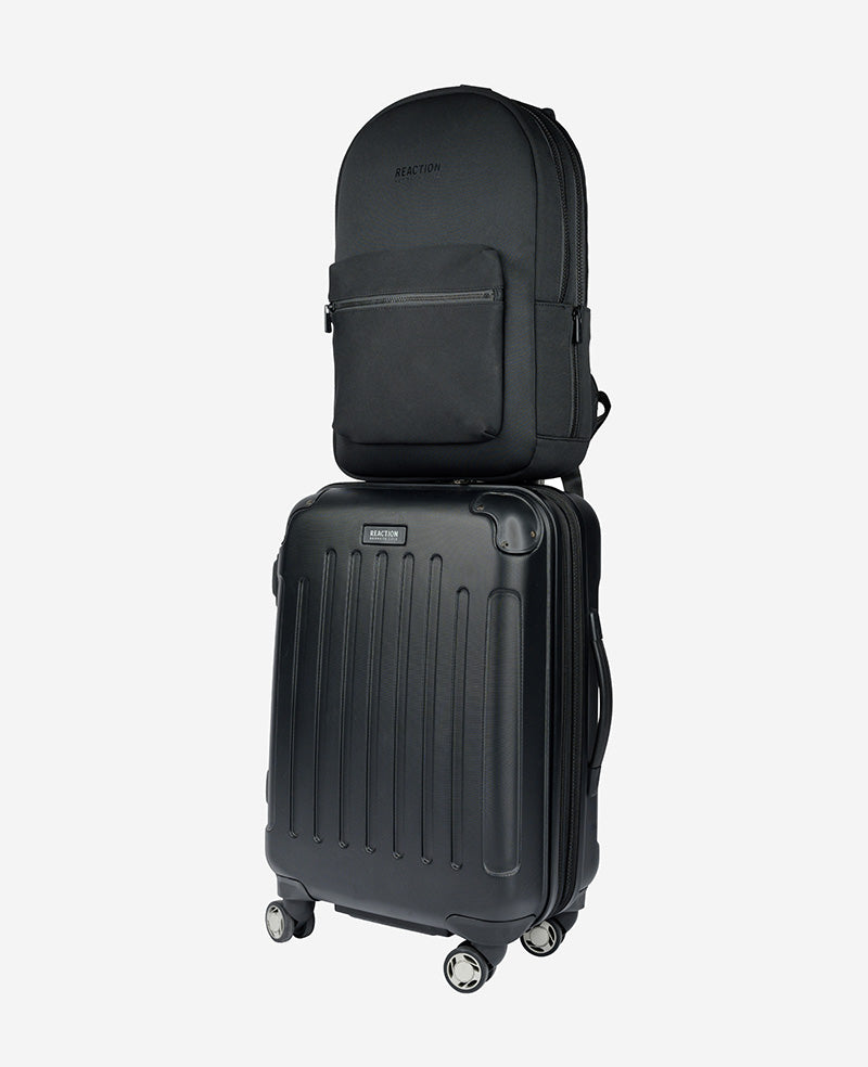 Kenneth Cole Reaction Luggage Logan Classic Backpack zaino nero con tasca laptop