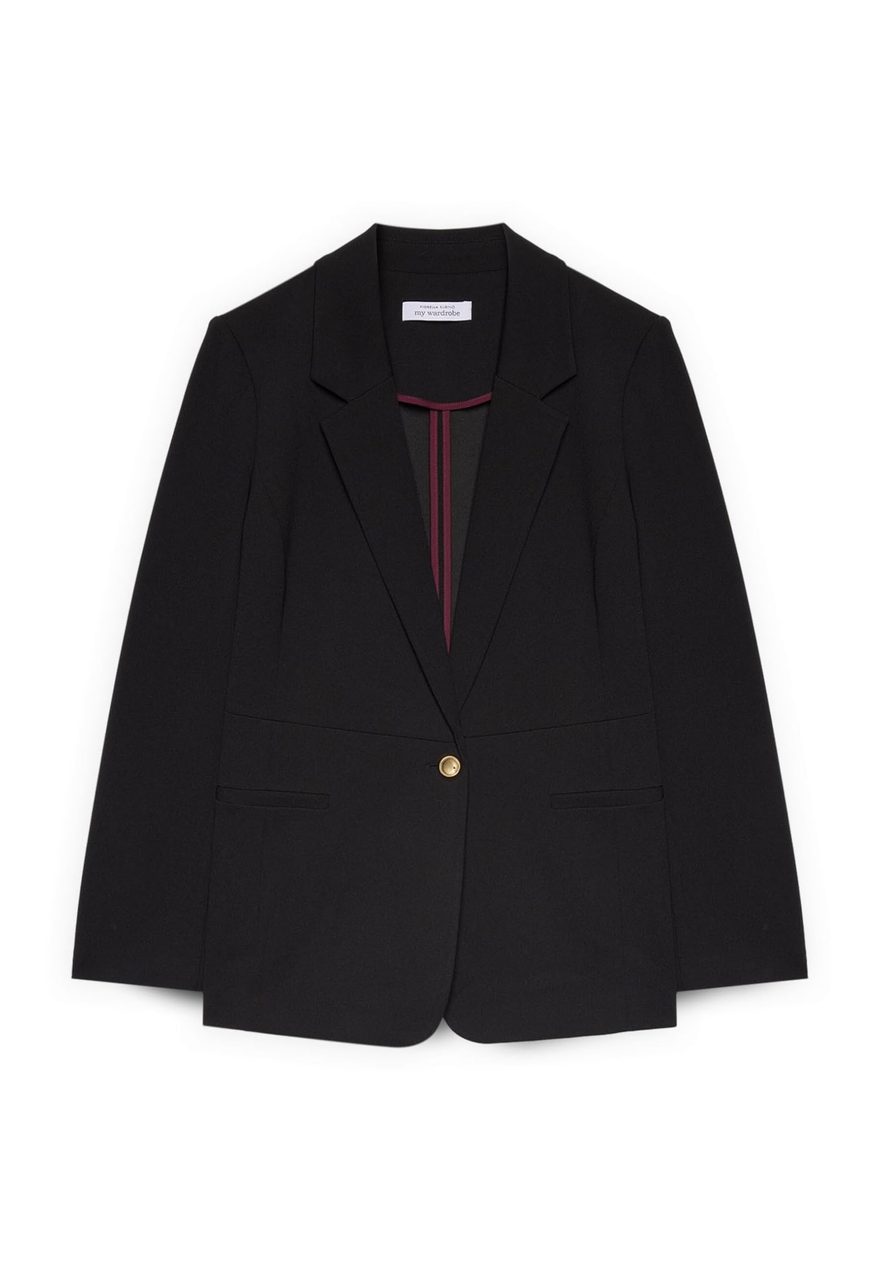 Fiorella Rubino Giacche e blazer Blazer destrutturato Blazer 58 Plus bordeaux stretch