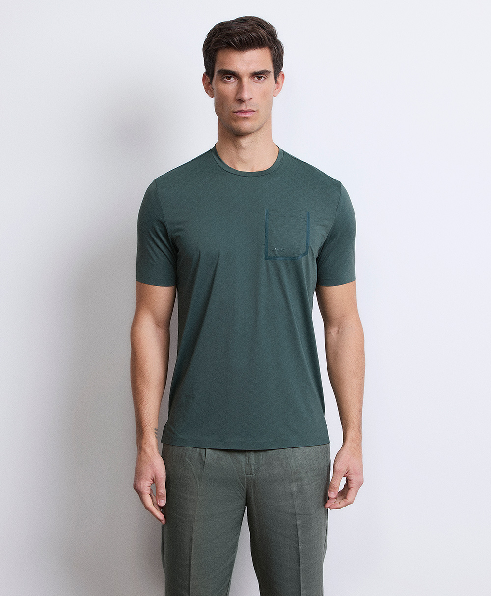 Markup Uomo Felpe & T-shirt T-shirt piquet tecnico con taschino