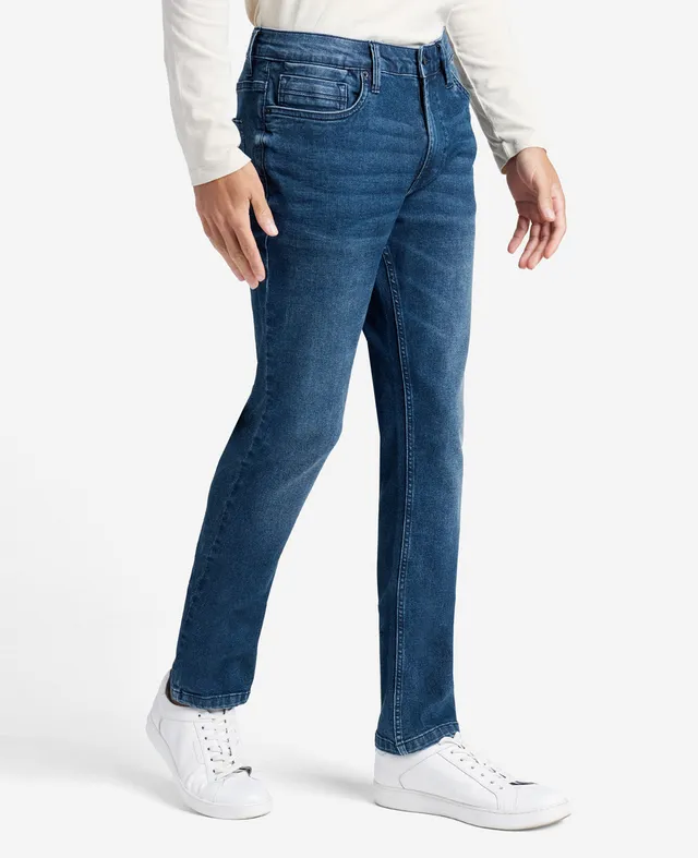 Kenneth Cole Reaction Clothing Slim-Fit Recycled Stretch Denim Jean jeans Bethune blu