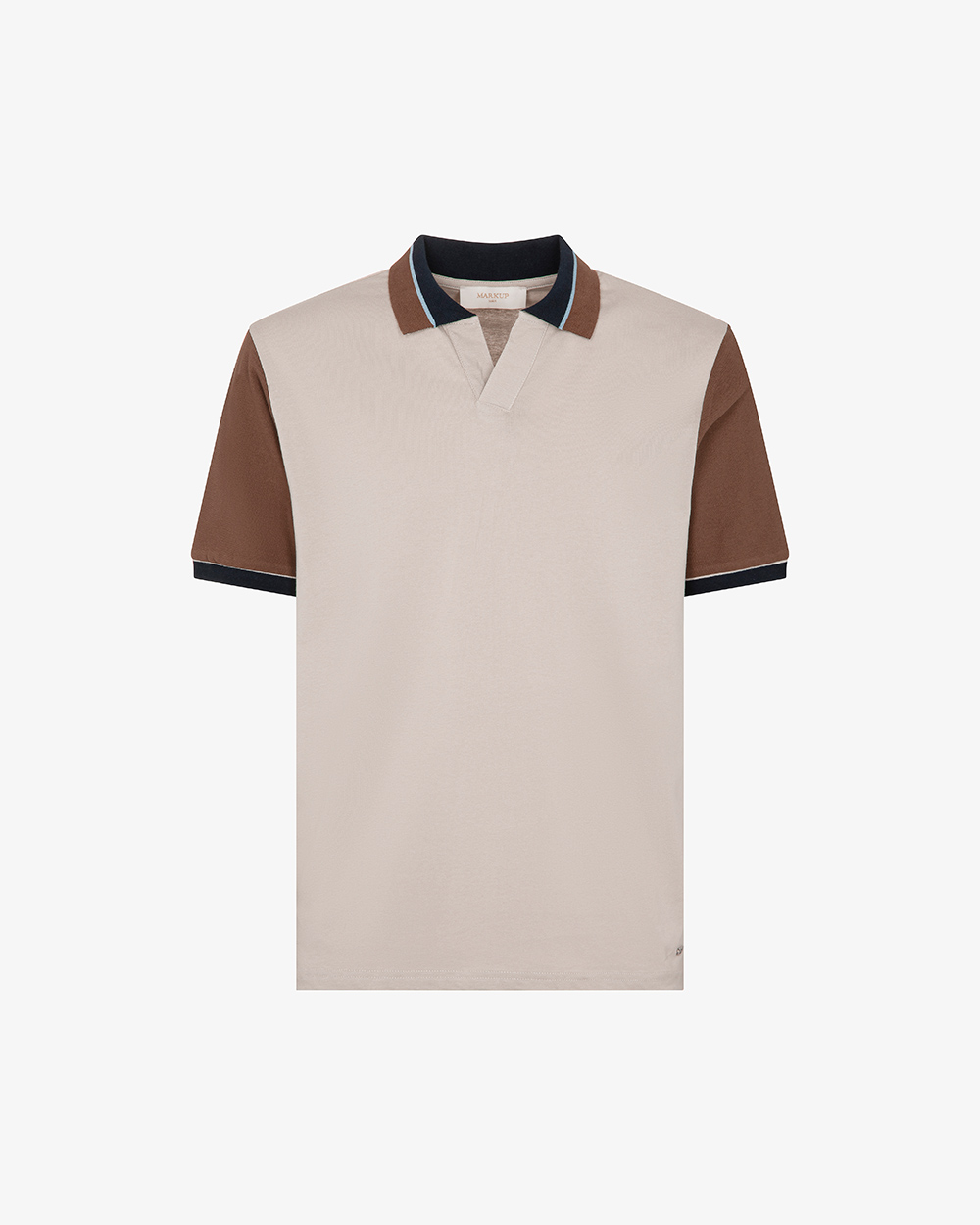 Markup Uomo Felpe & T-shirt Polo derby con maniche in piquet polo