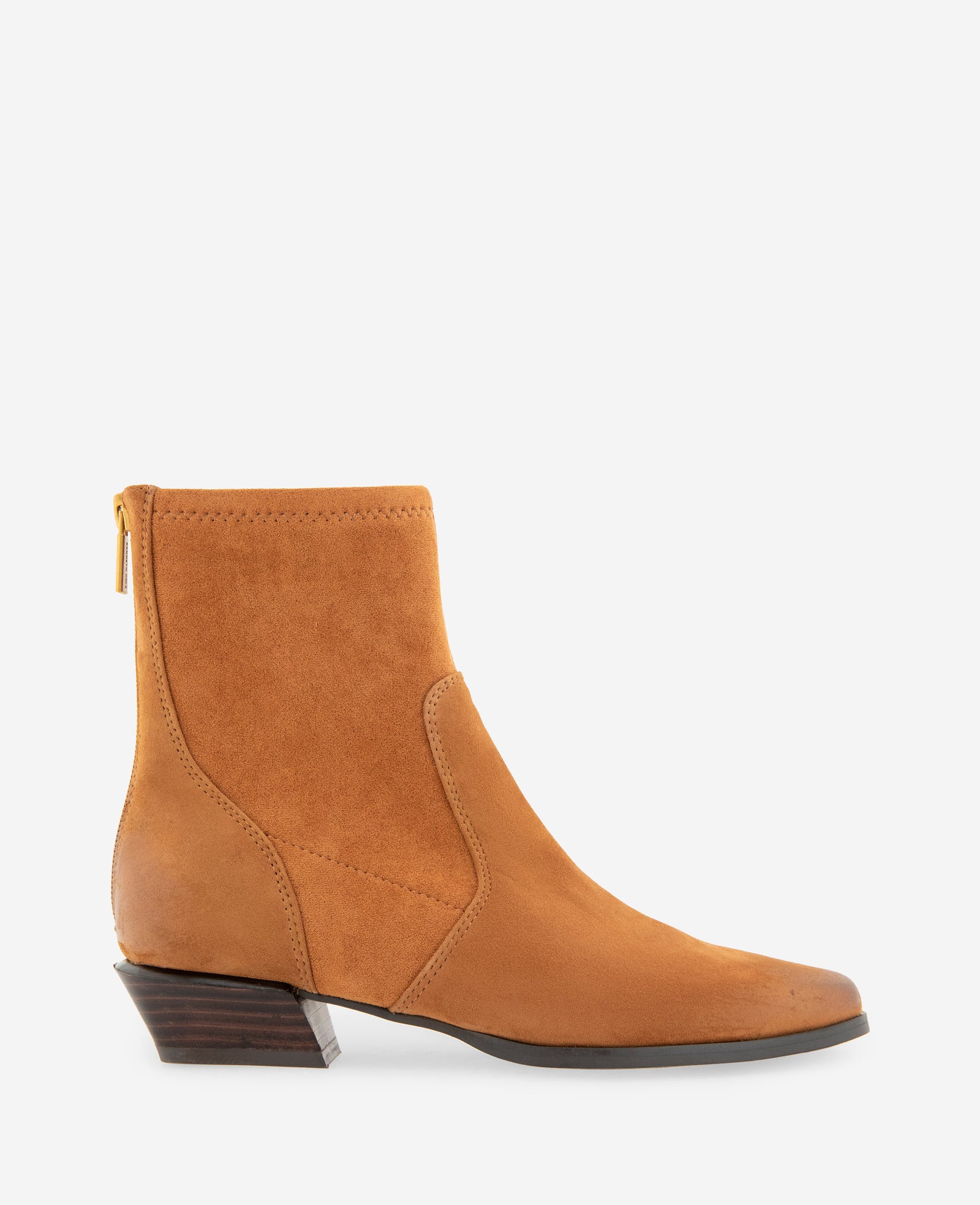 Kenneth Cole Reaction Shoes Sheri Suede Back Zip Bootie stivaletto Spice Suede taglie 5-11 in camoscio