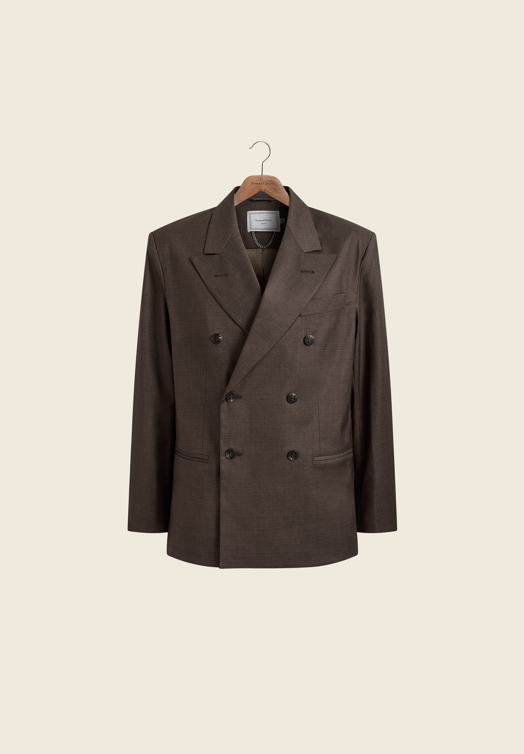 House Of Sunny Women's Jackets DOUBLE BREASTED SUIT JACKET giacca S-XL sartoriale