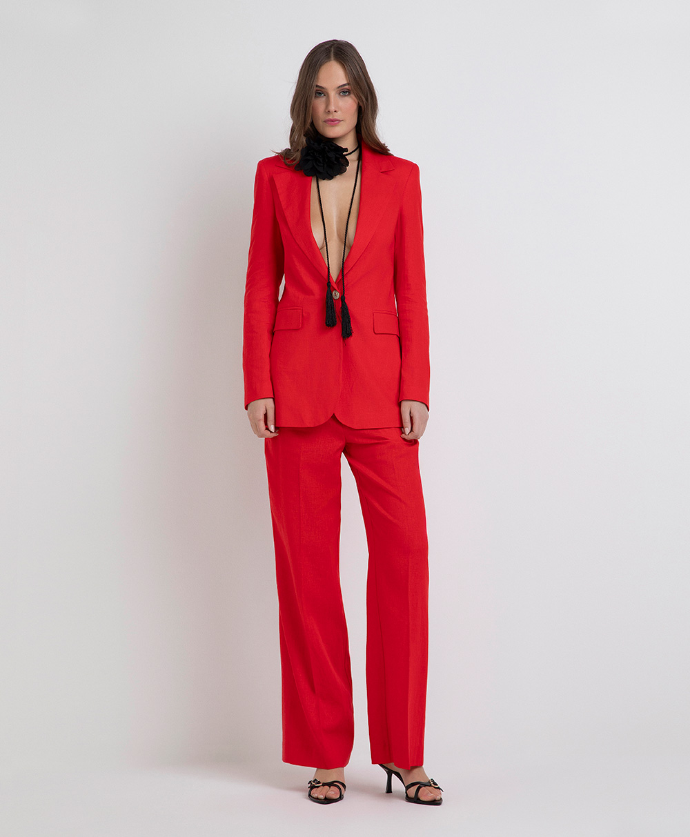 Markup Donna Tailleur & Blazer Blazer in misto lino